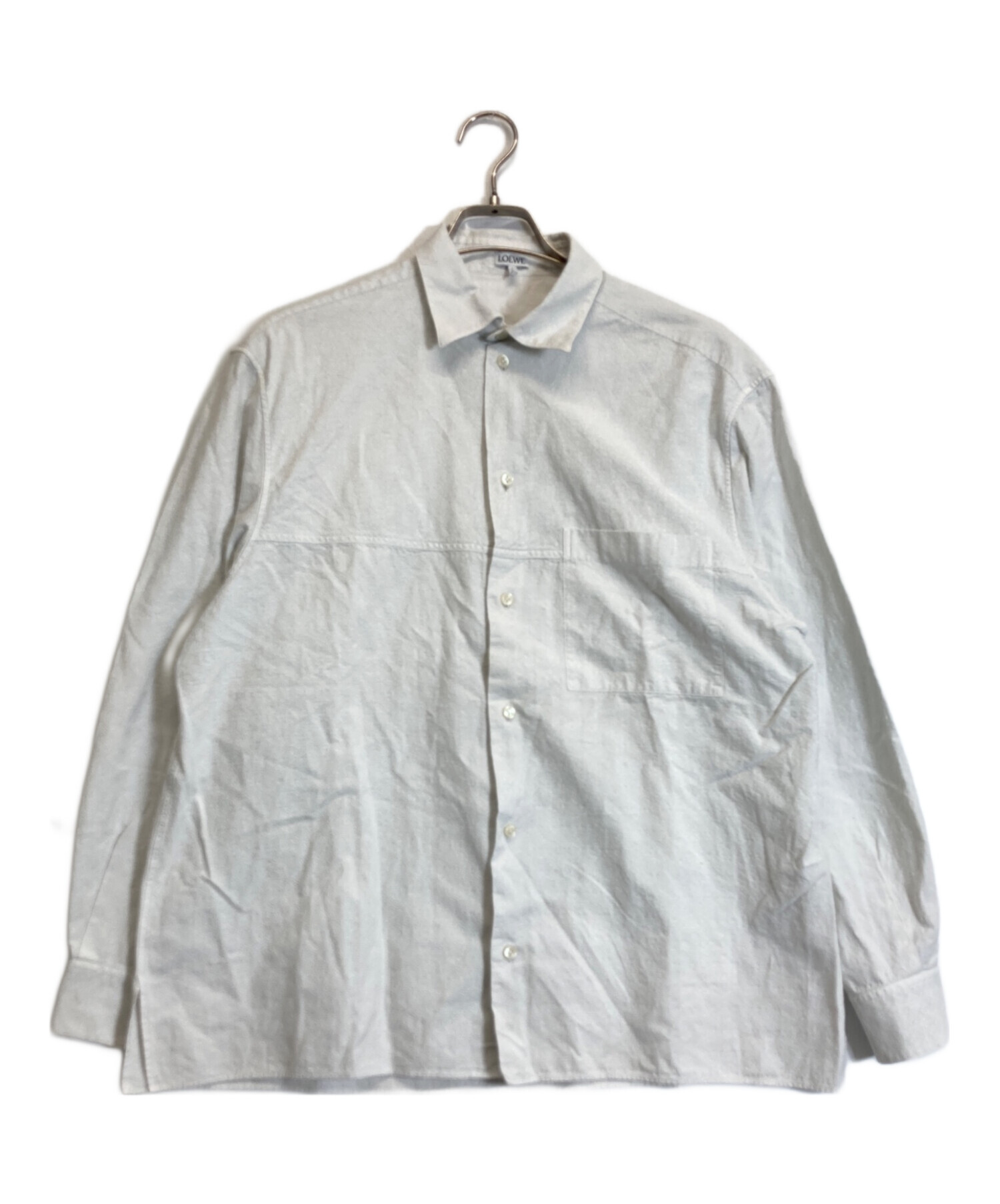 中古・古着通販】LOEWE (ロエベ) アナグラムジャガードコットンシャツ