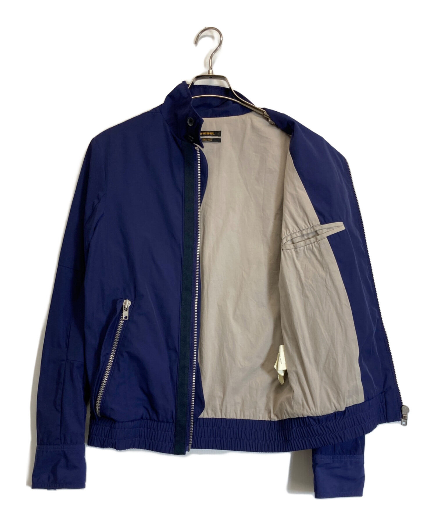 中古・古着通販】DIESEL (ディーゼル) ジャケット ネイビー サイズ:S