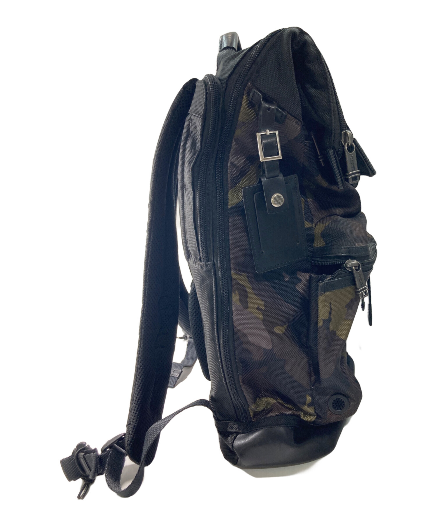 TUMI オリーブ ナイロンリュック 中古・古着通販】TUMI (トゥミ) リュック グリーン｜ブランド・古着