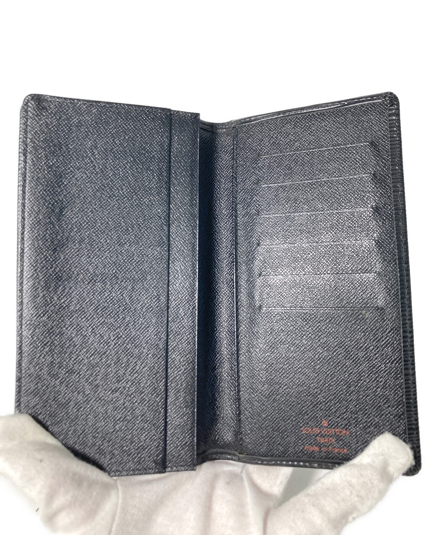 中古・古着通販】LOUIS VUITTON (ルイ ヴィトン) 長財布 ブラック