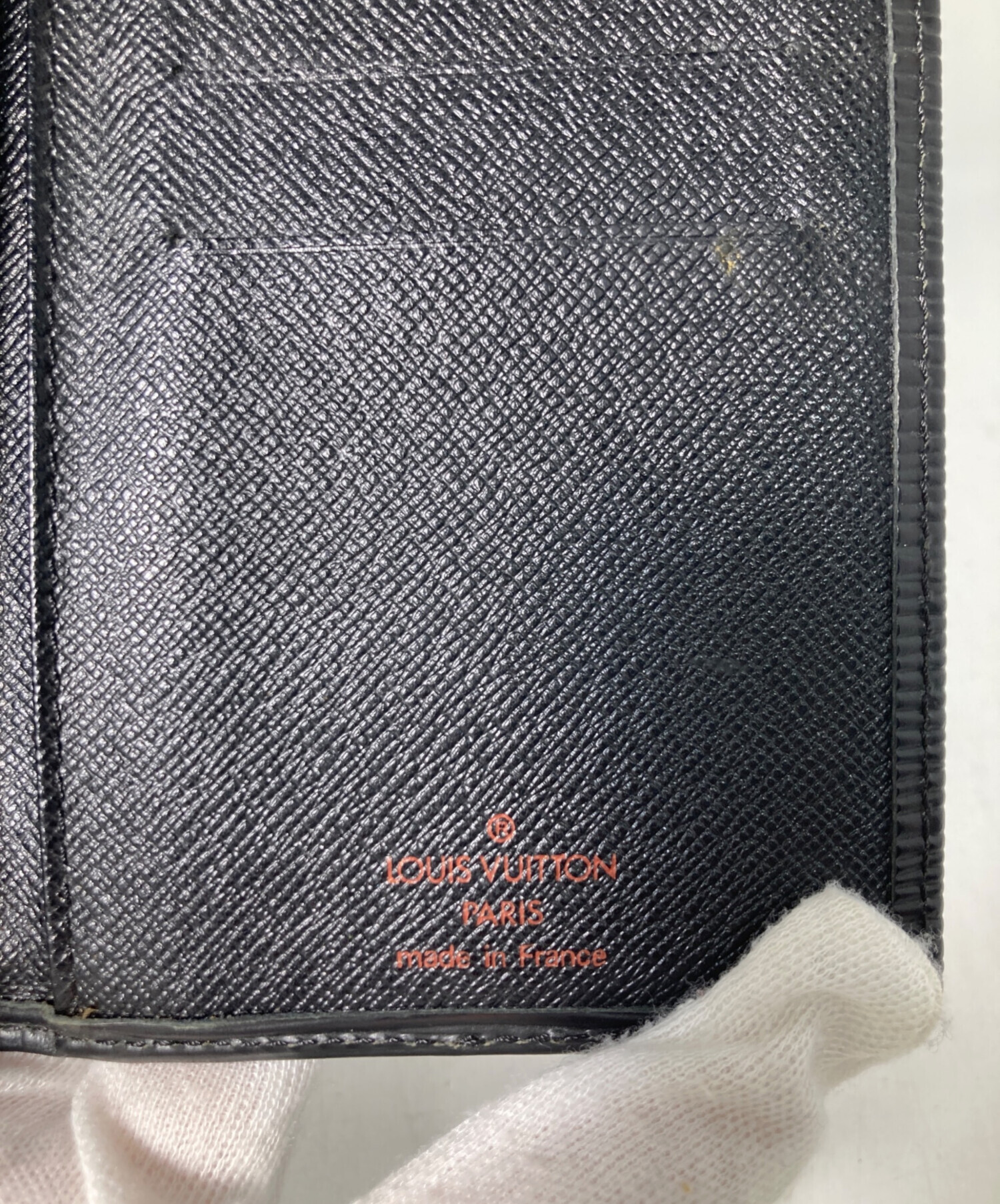 中古・古着通販】LOUIS VUITTON (ルイ ヴィトン) 長財布 ブラック