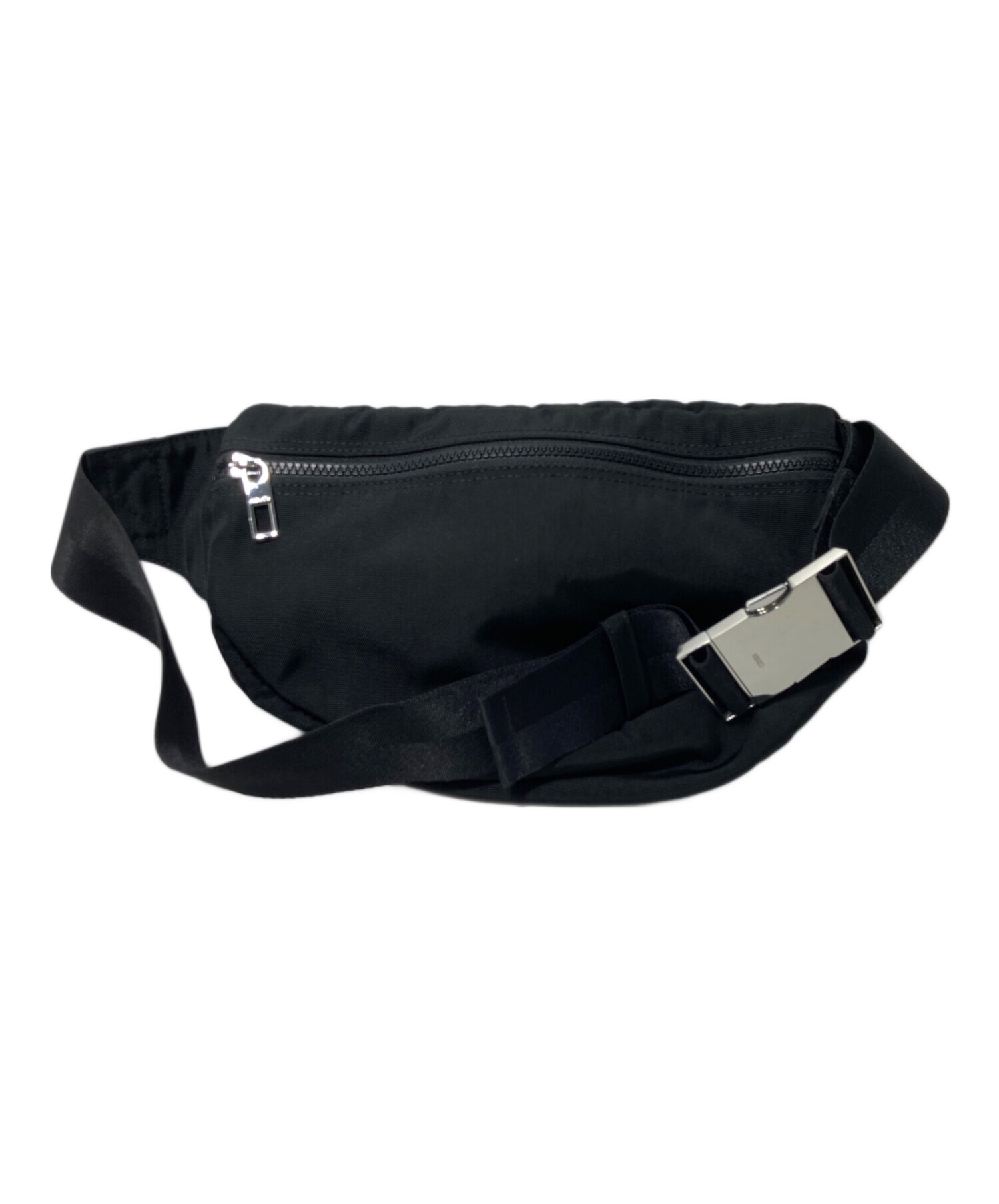 未使用に近い　KENZO ケンゾー ボディバッグ ウエストバッグ ブラック　トラ 未使用に近い KENZO ケンゾー ボディバッグ ウエストバッグ ブラック トラ