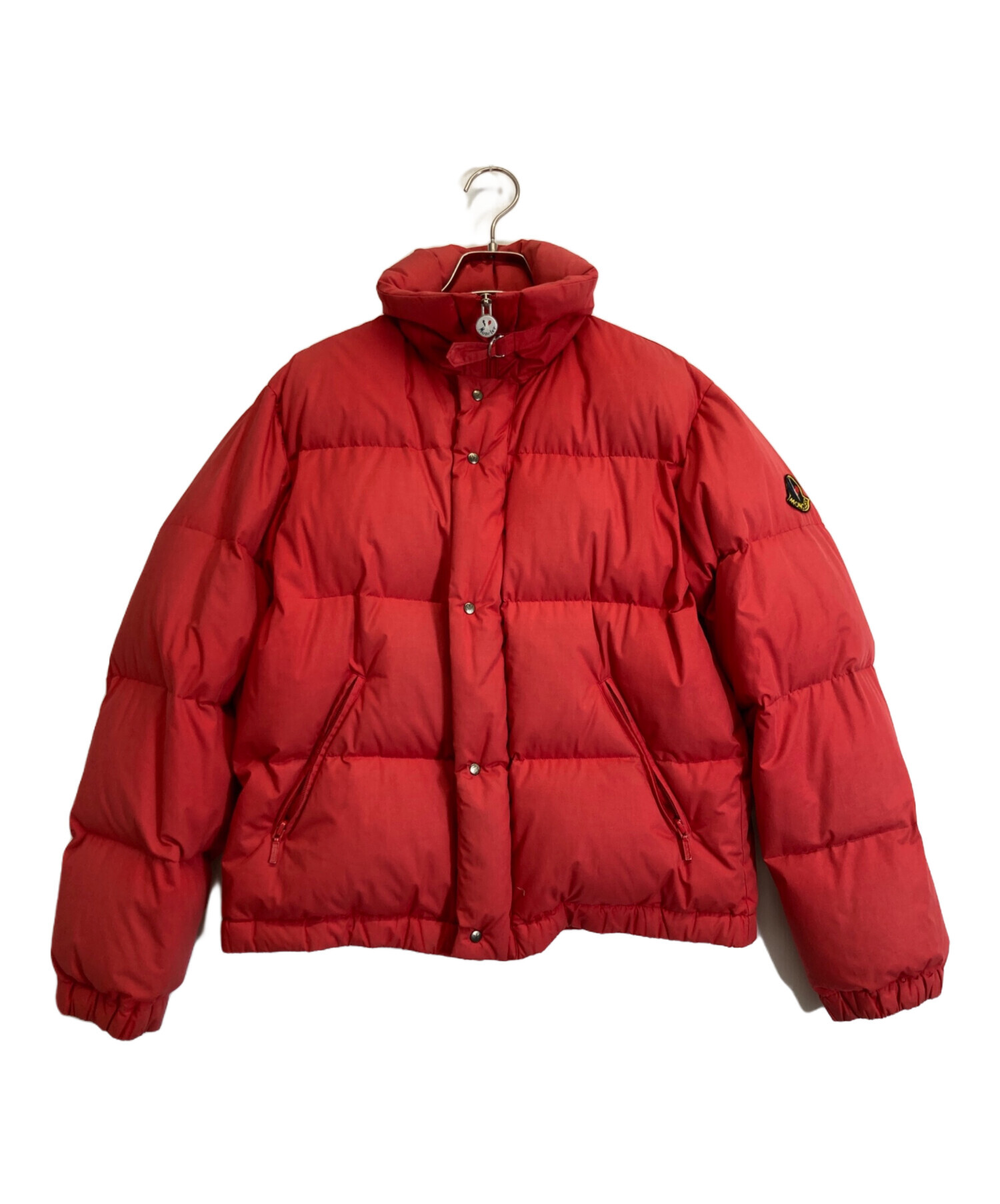 中古・古着通販】MONCLER (モンクレール) ジャケット レッド サイズ