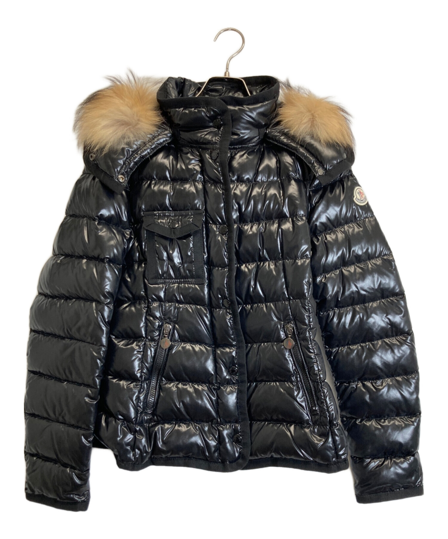 中古・古着通販】MONCLER (モンクレール) ダウンジャケット ブラック 