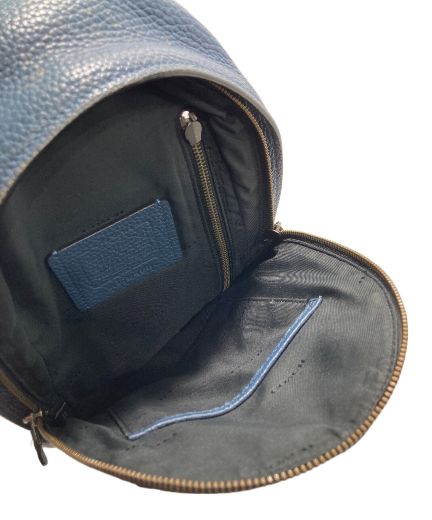 中古・古着通販】COACH (コーチ) ショルダーバッグ ブルー｜ブランド