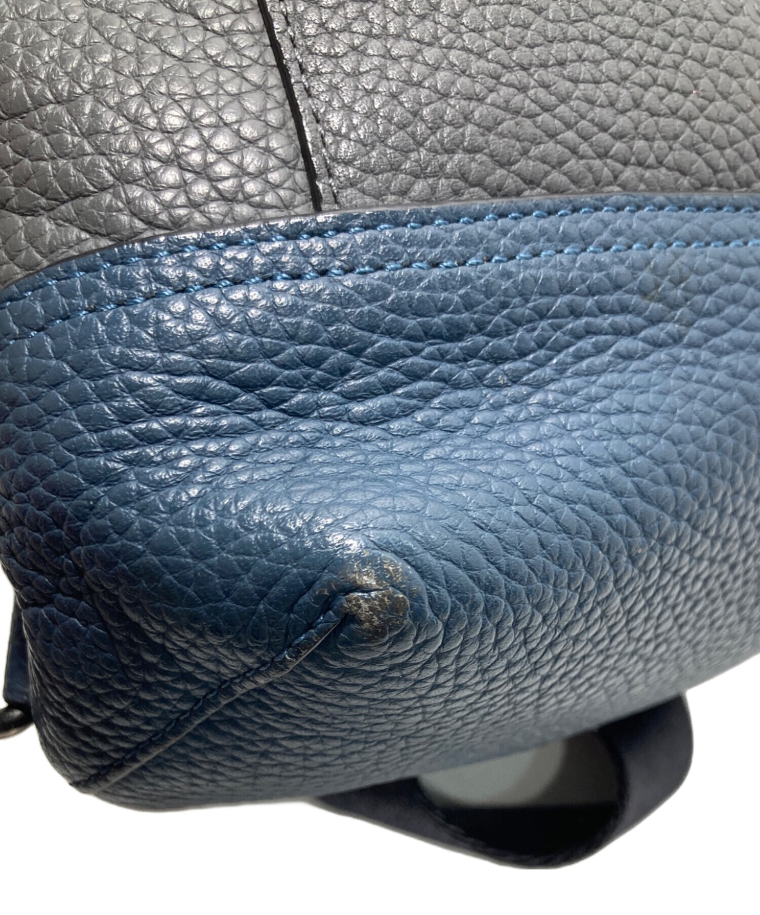 中古・古着通販】COACH (コーチ) ショルダーバッグ ブルー｜ブランド