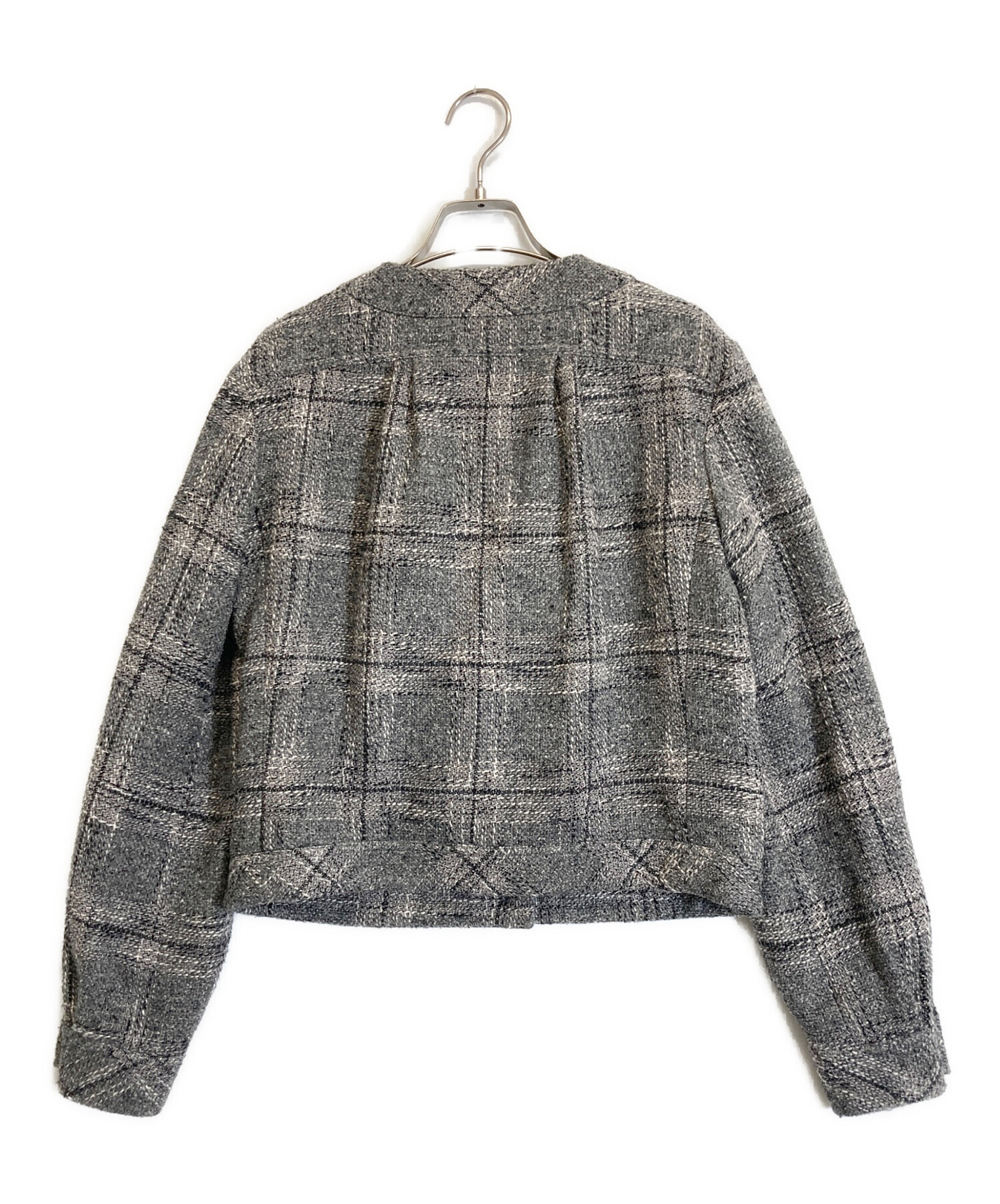 中古・古着通販】CHANEL (シャネル) ココボタンフリルジャケット