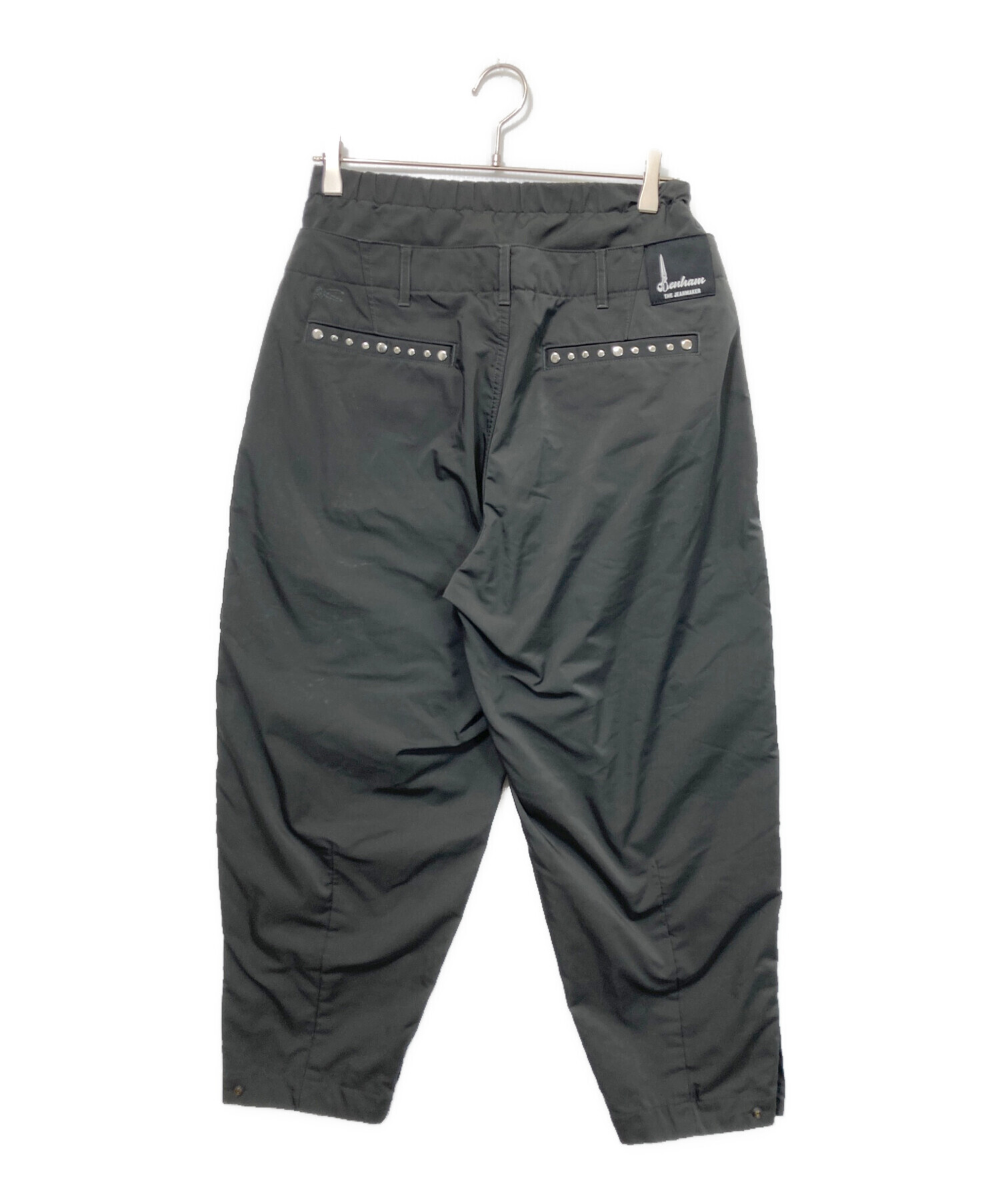 中古・古着通販】Denham (デンハム) ナイロンバルーンパンツ カーキ