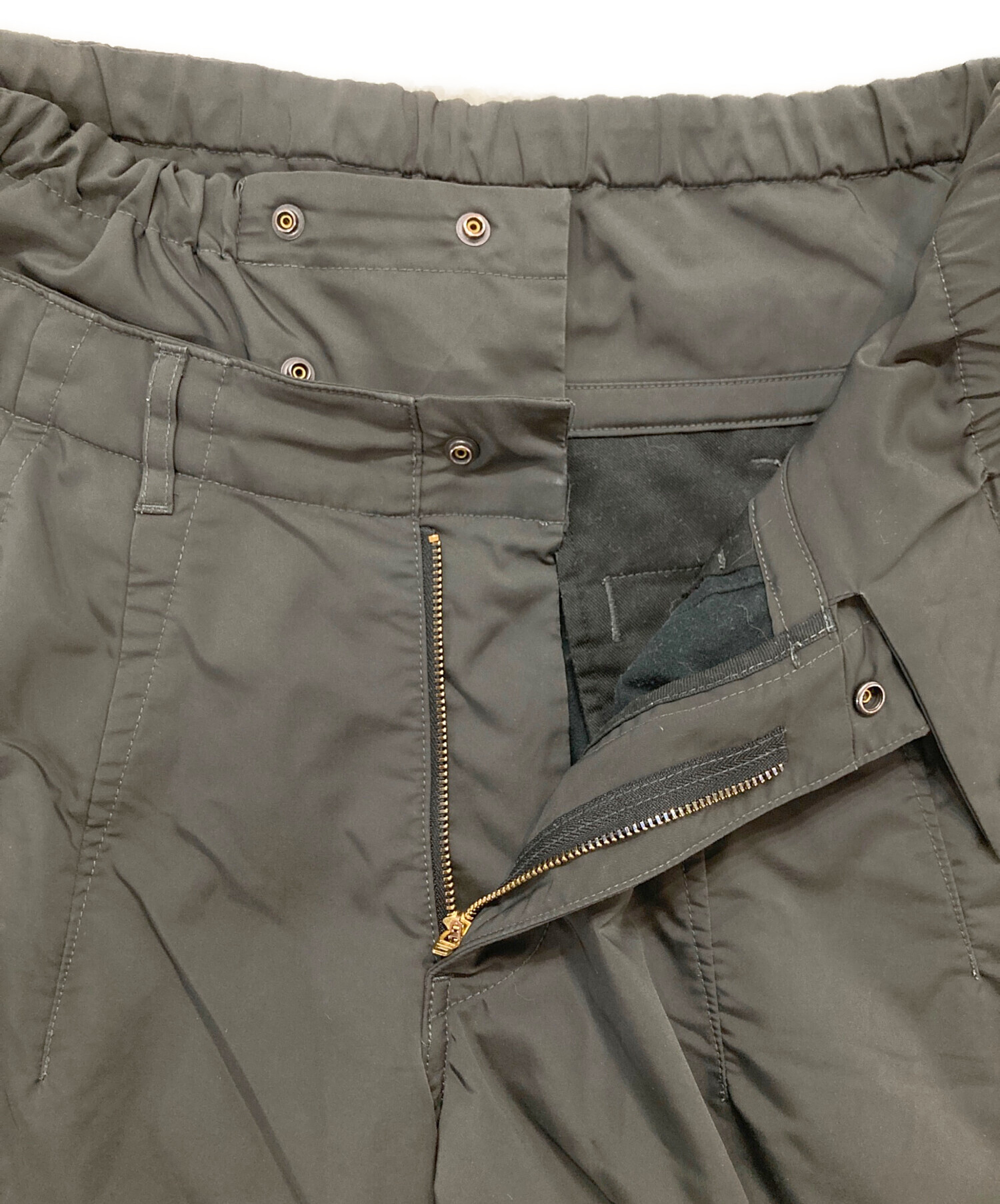中古・古着通販】Denham (デンハム) ナイロンバルーンパンツ カーキ