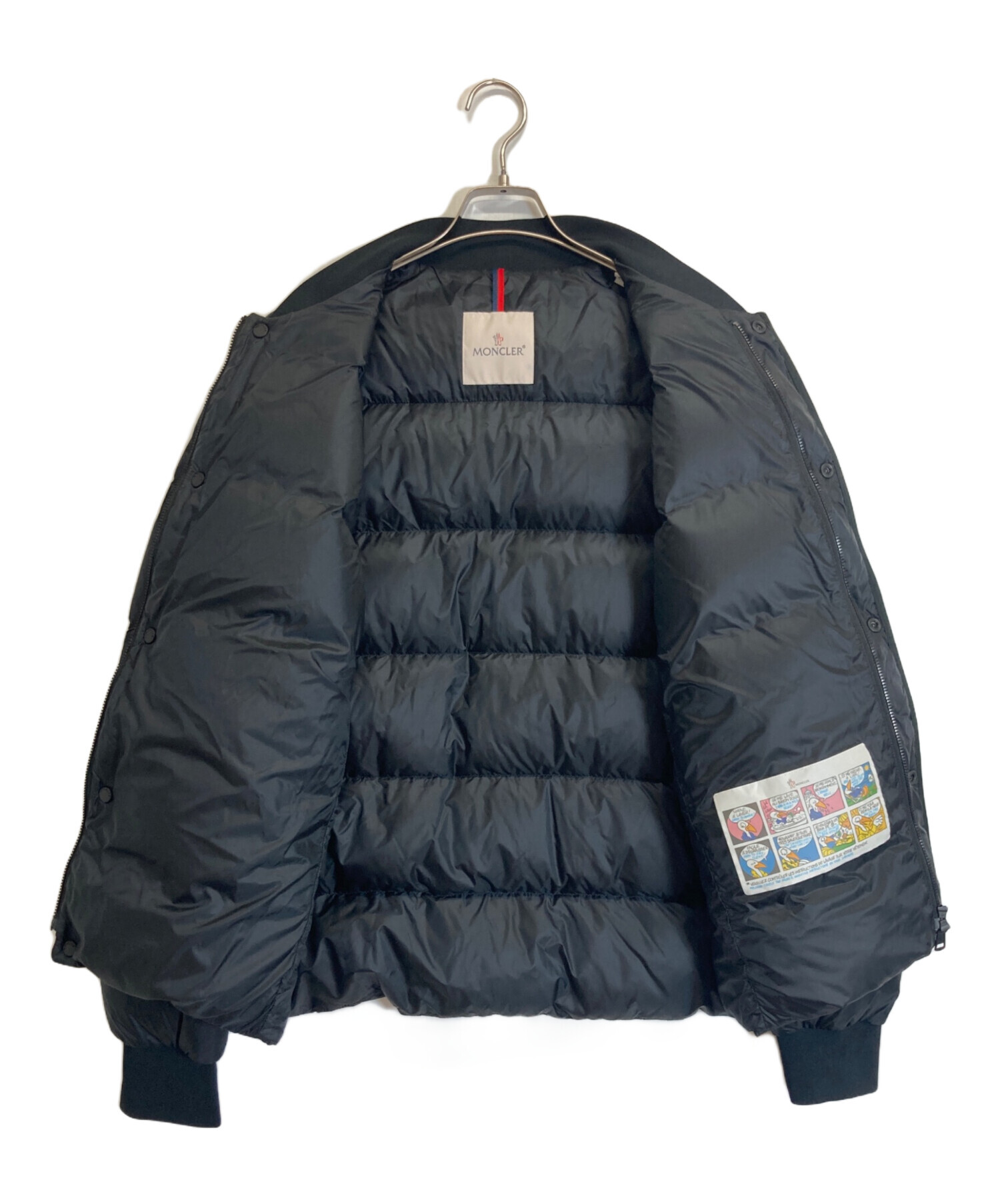 中古・古着通販】MONCLER (モンクレール) ダウンジャケット ブラック