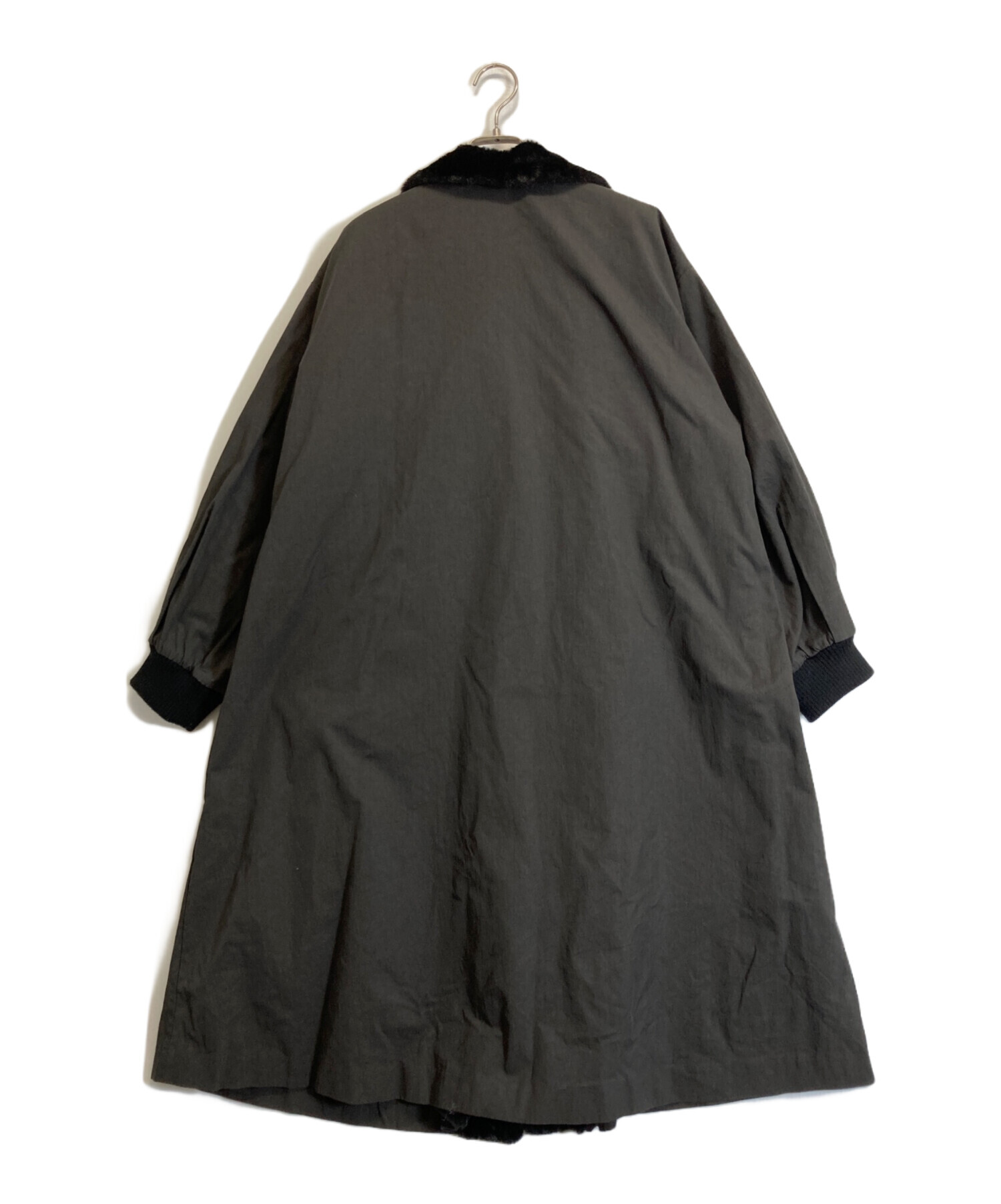 中古・古着通販】mizuiro-ind (ミズイロインド) バックボアコート