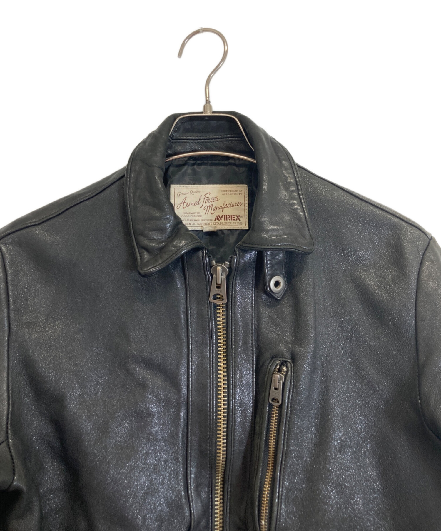 中古・古着通販】AVIREX (アヴィレックス) シープスキンライダース