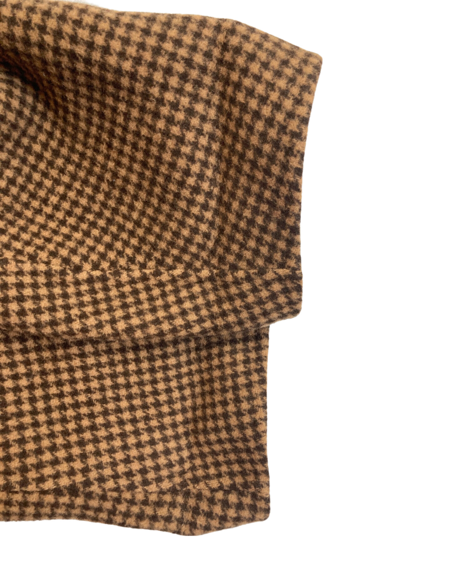 中古・古着通販】TODAYFUL (トゥデイフル) Over Check Coat ブラウン