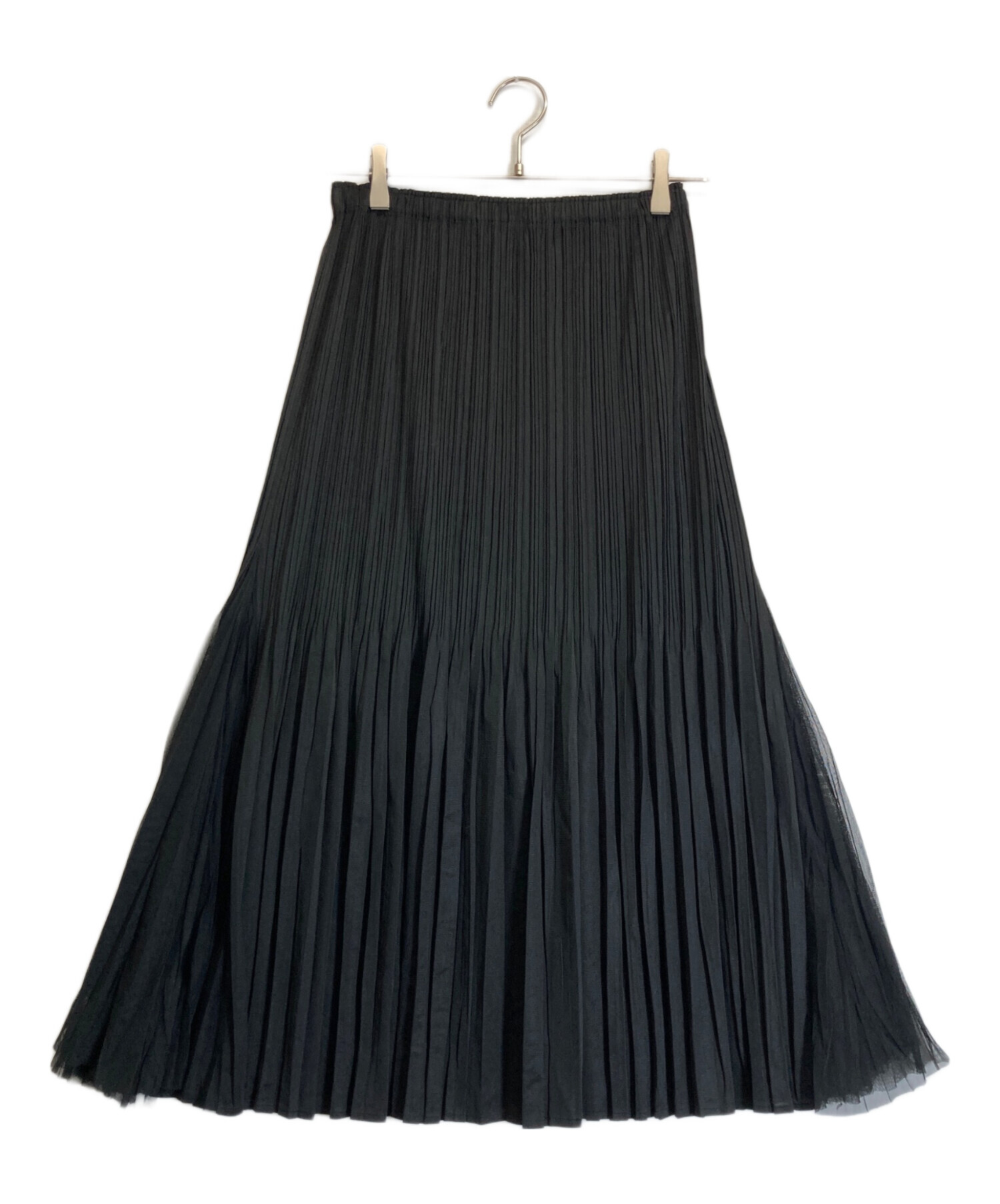 PLEATS PLEASE プリーツスカート　黒　サイズ5 中古・古着通販】PLEATS PLEASE (プリーツプリーズ) プリーツスカート