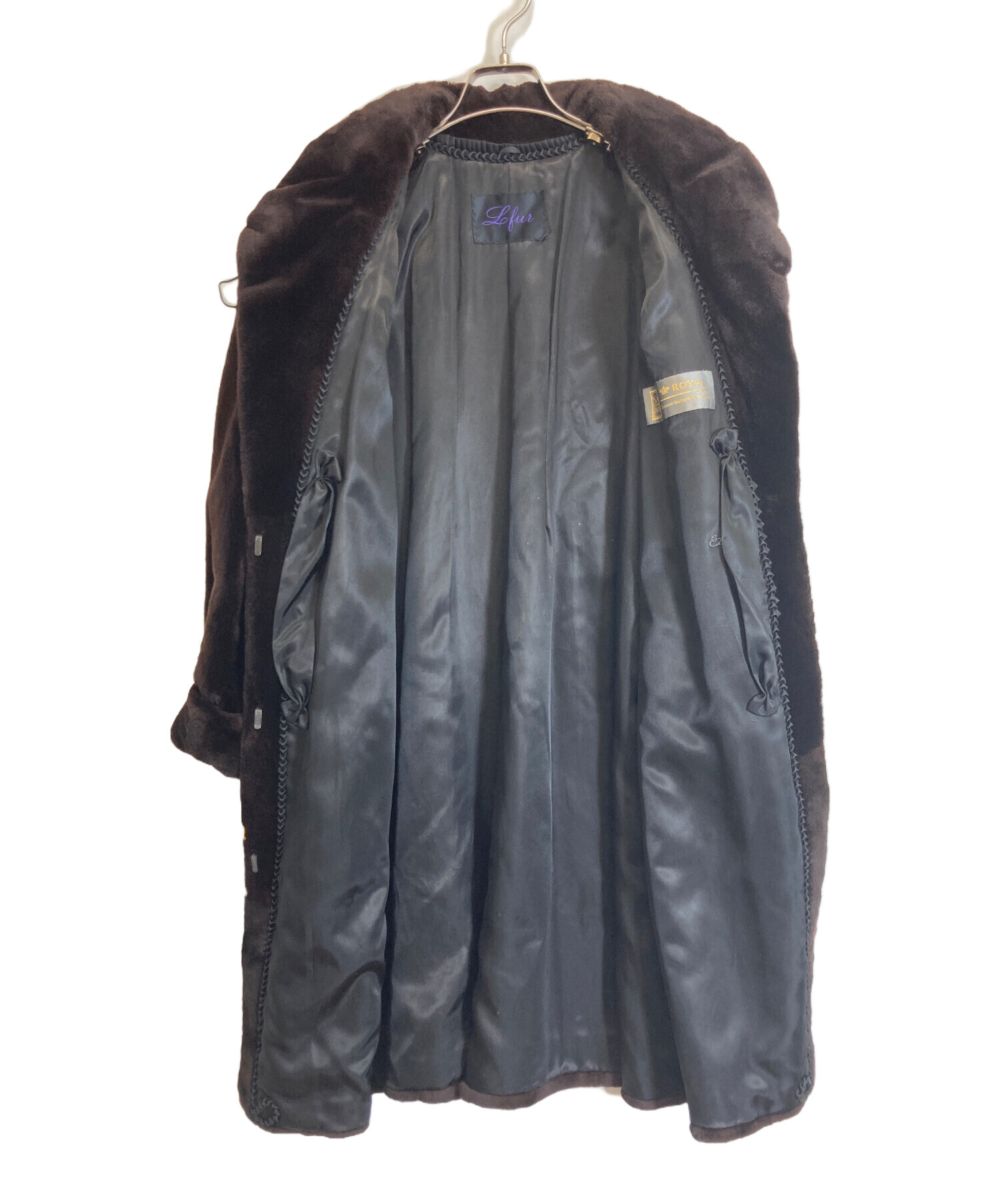 中古・古着通販】SAGA MINK (サガミンク) ミンクコート ブラウン