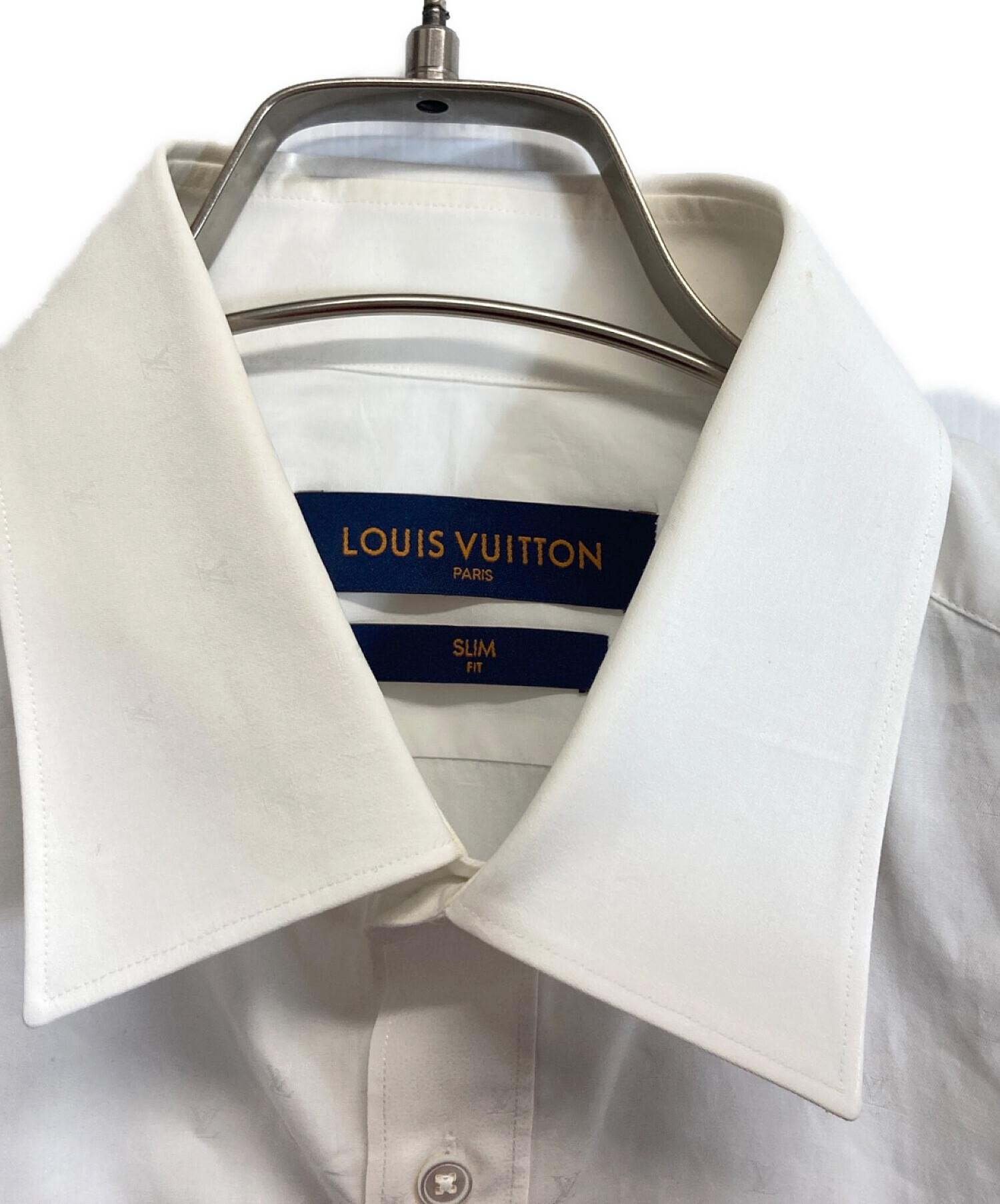 中古・古着通販】LOUIS VUITTON (ルイ ヴィトン) 総柄シャツ ホワイト