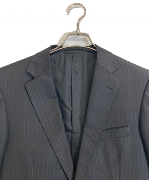 中古・古着通販】BURBERRY (バーバリー) セットアップスーツ ブラック