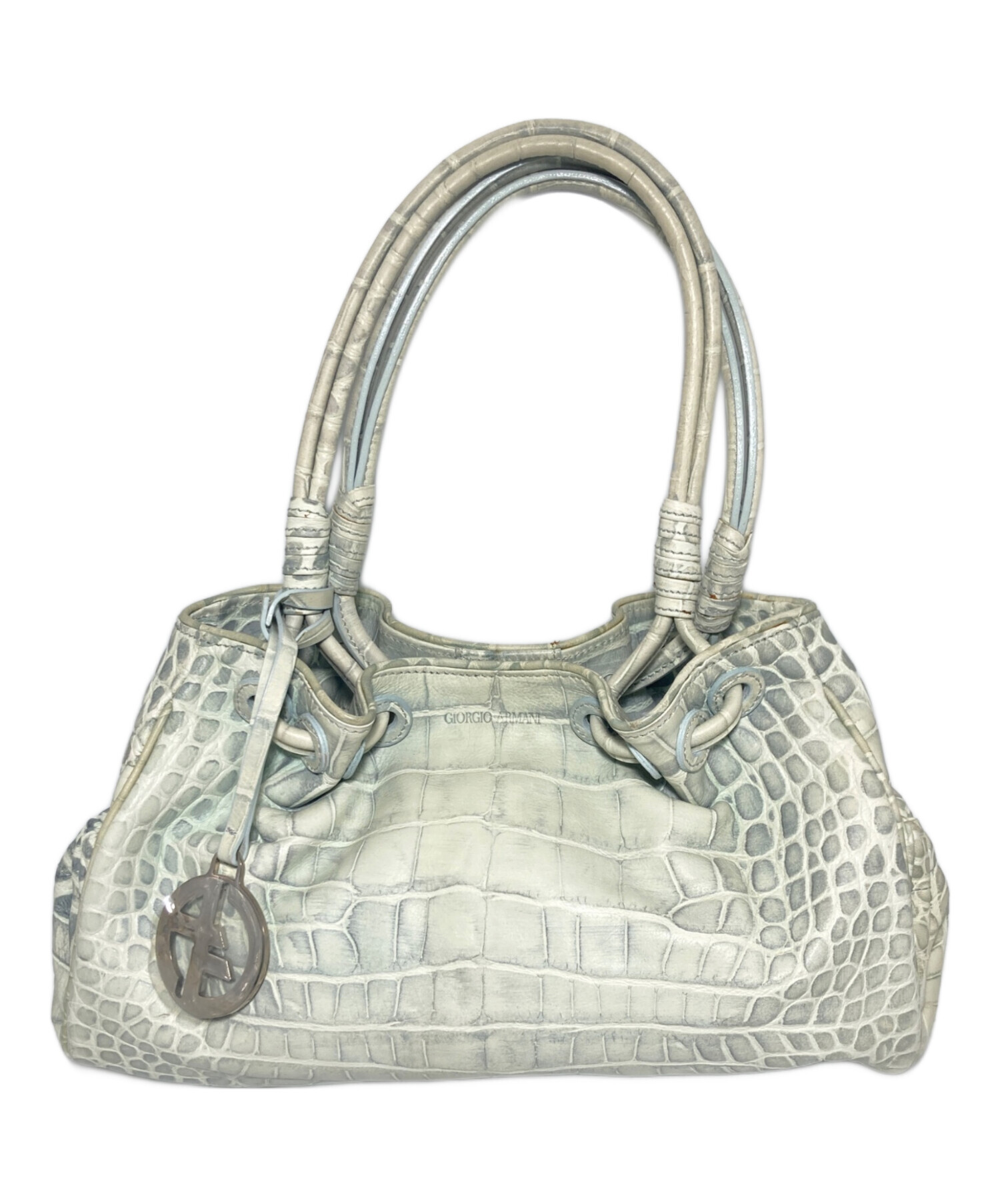 中古・古着通販】GIORGIO ARMANI (ジョルジョアルマーニ) ハンドバッグ