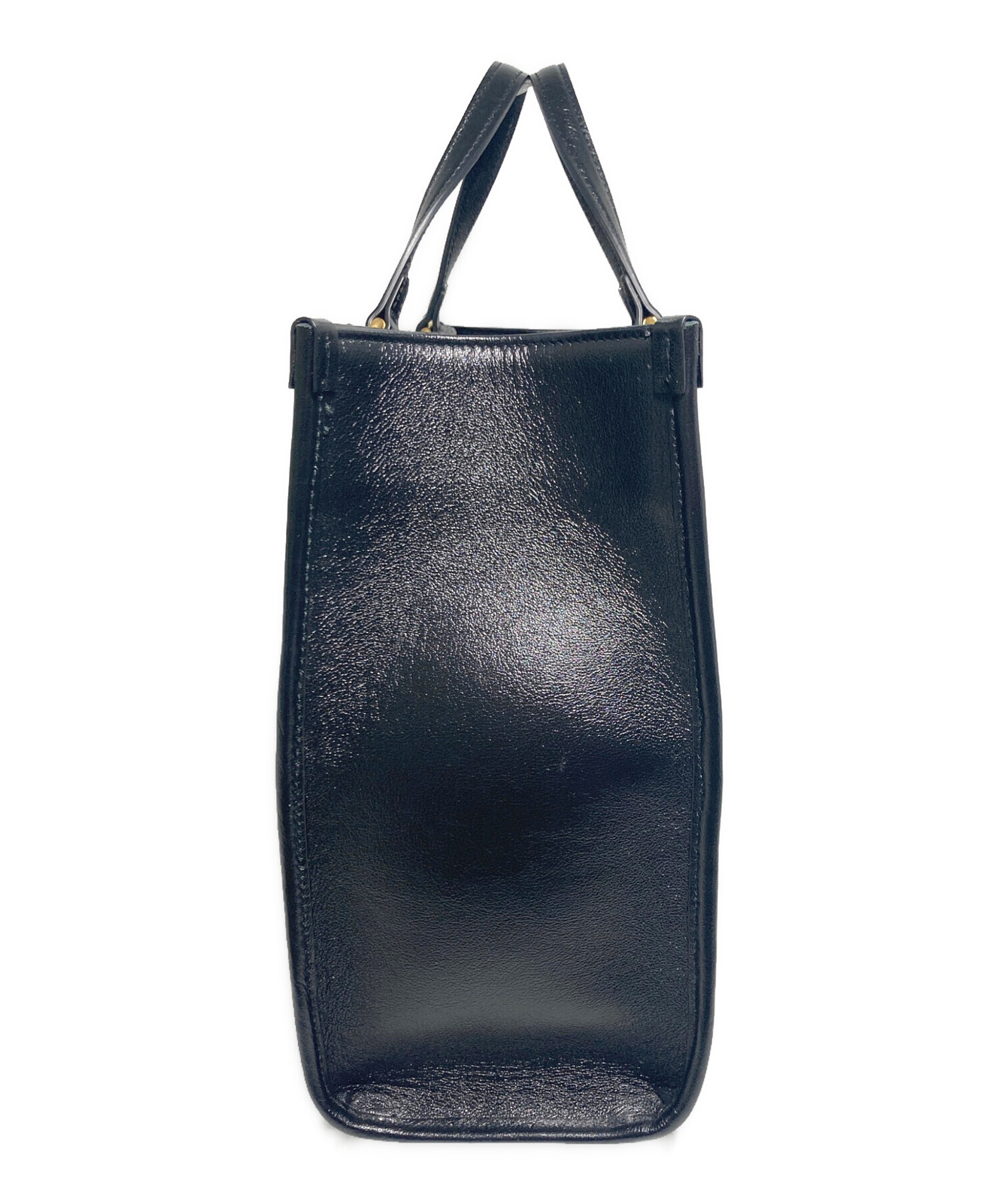 中古・古着通販】GUCCI (グッチ) ハンドバッグ ブラック｜ブランド