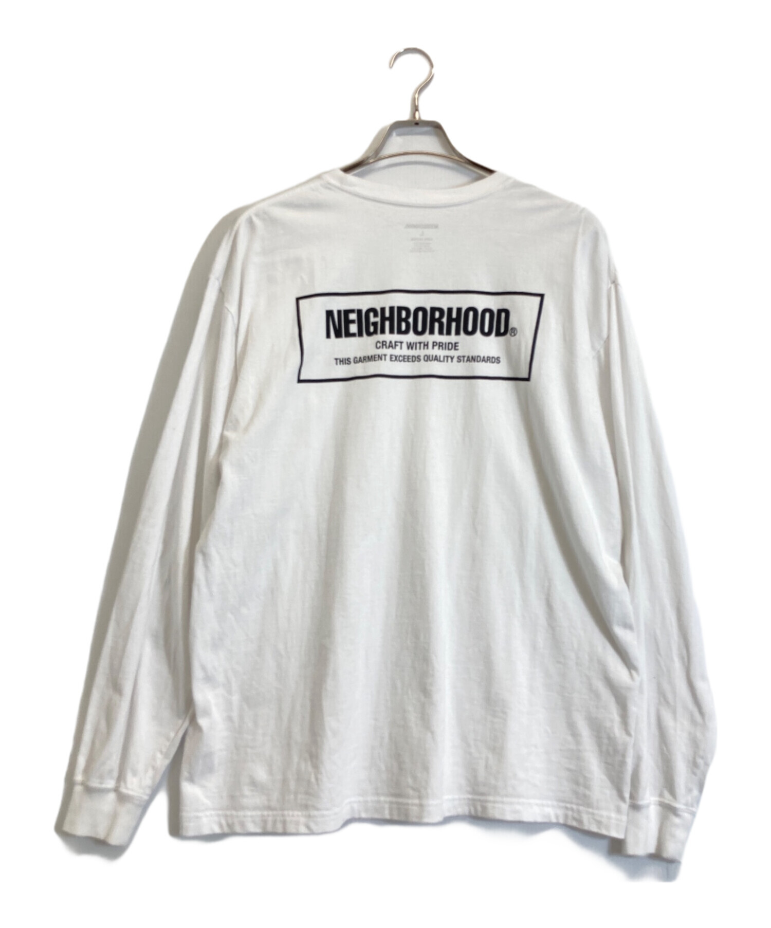【新品未使用】 タグ付き ネイバーフッド ロンT NEIGHBORHOOD 中古・古着通販】NEIGHBORHOOD (ネイバーフッド) ロゴロングカットソー
