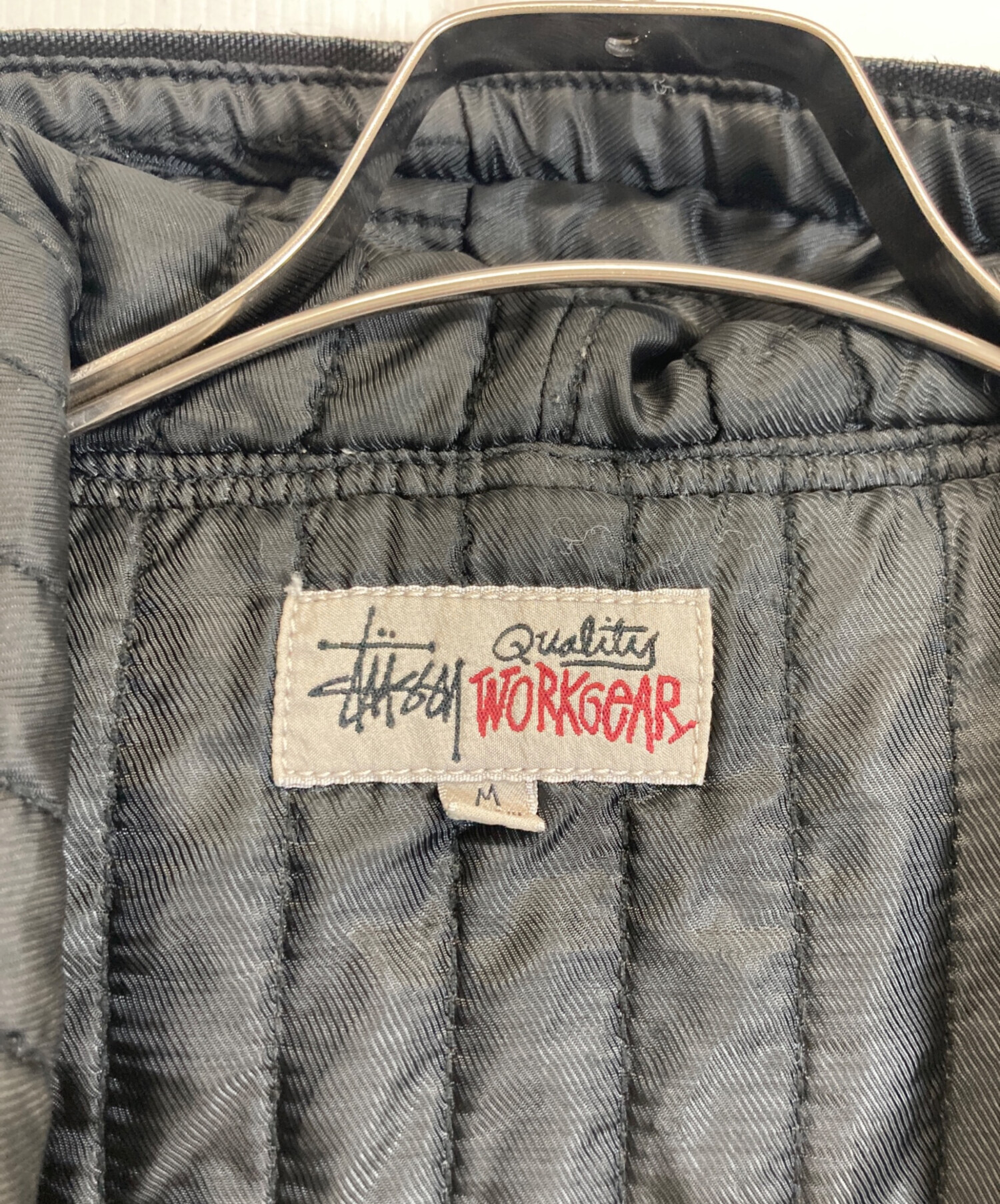 中古・古着通販】stussy (ステューシー) WORK JACKET CANVAS NEEDLE