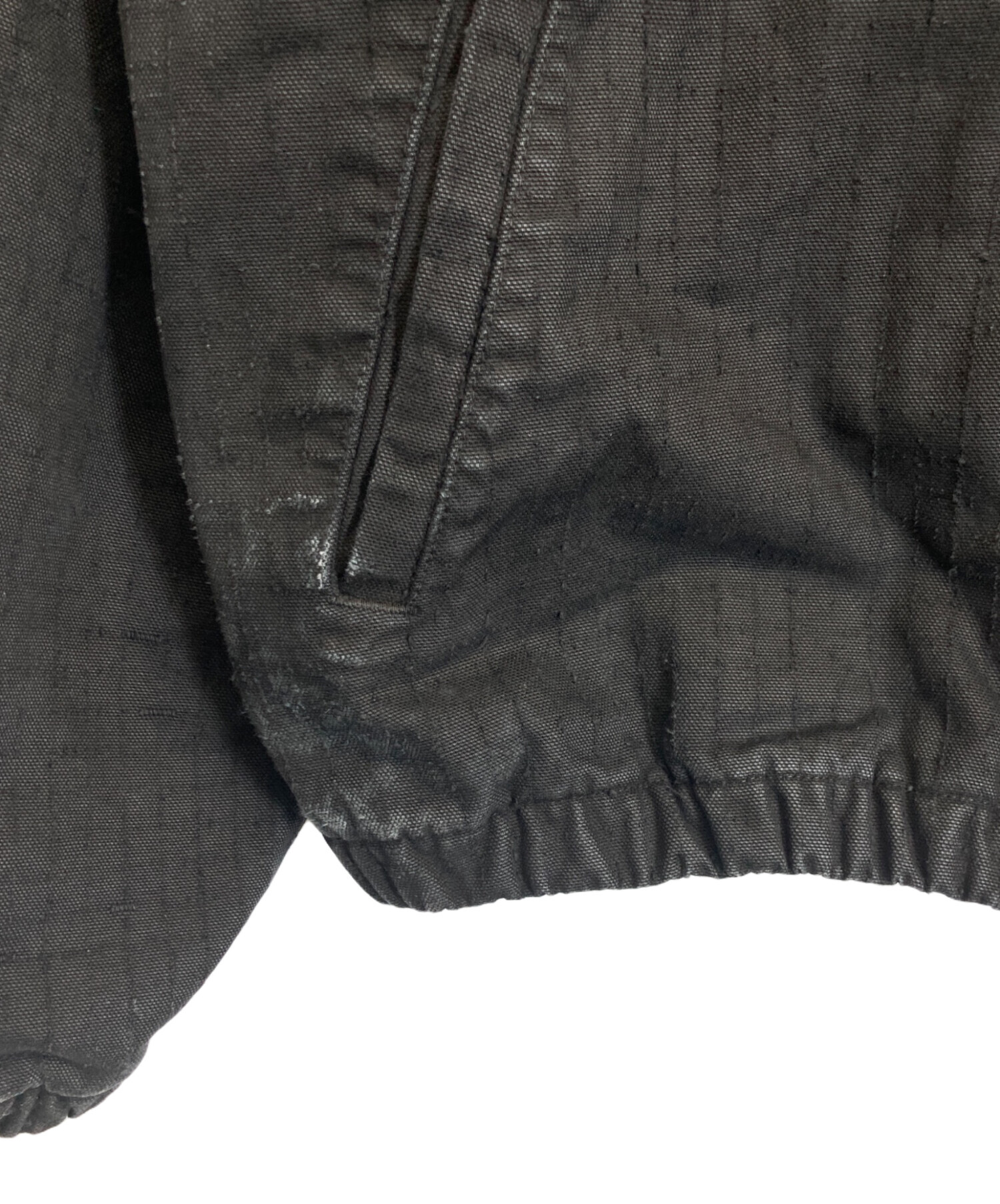 中古・古着通販】stussy (ステューシー) WORK JACKET CANVAS NEEDLE