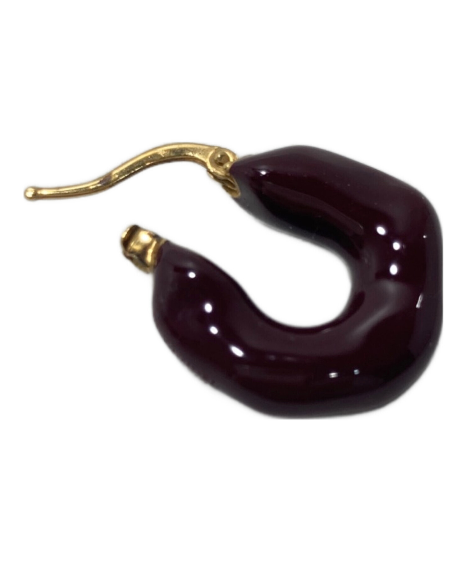 中古・古着通販】JIL SANDER (ジルサンダー) チャンキーフープピアス