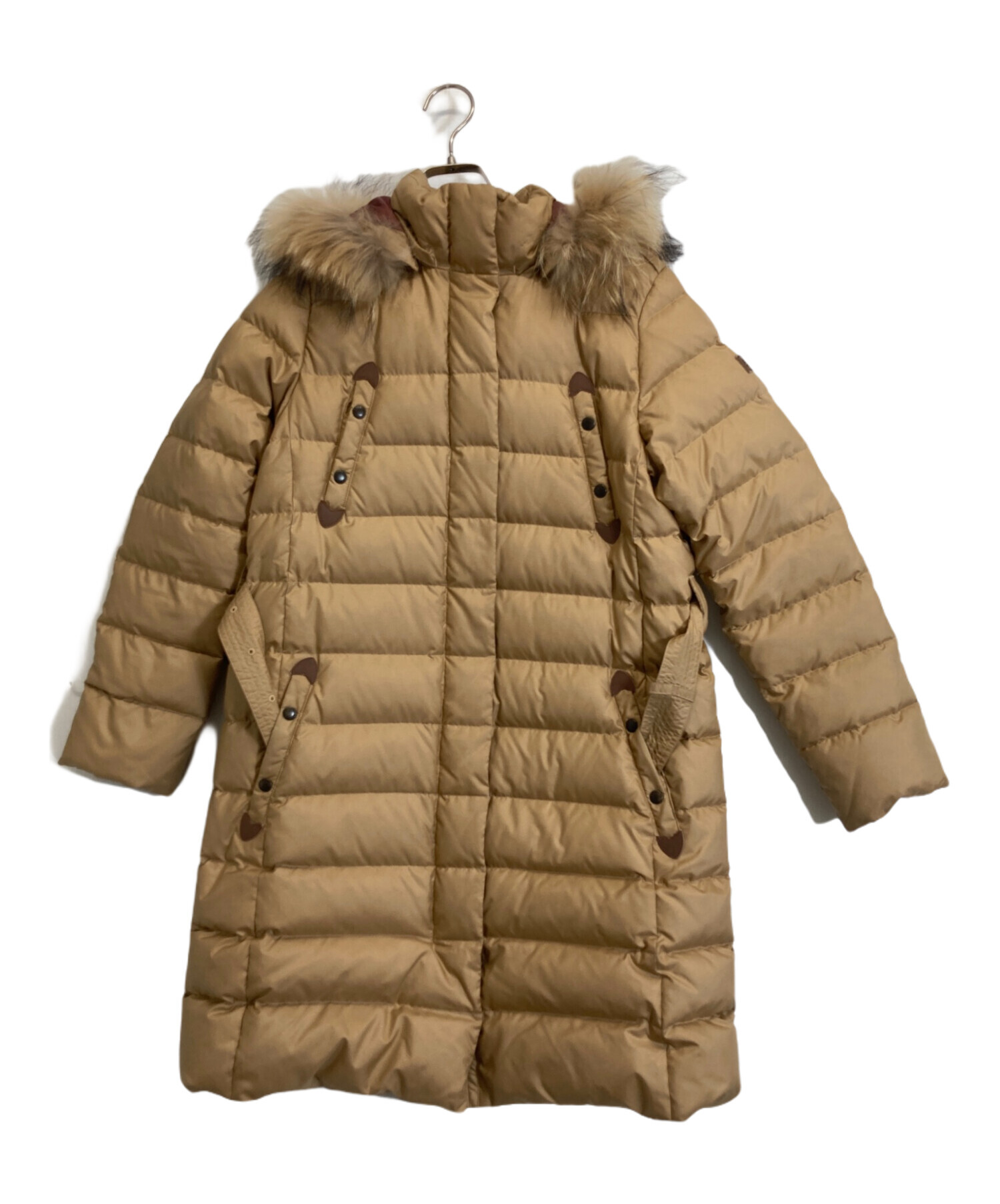 中古・古着通販】AIGLE (エーグル) ダウンコート ベージュ サイズ:M