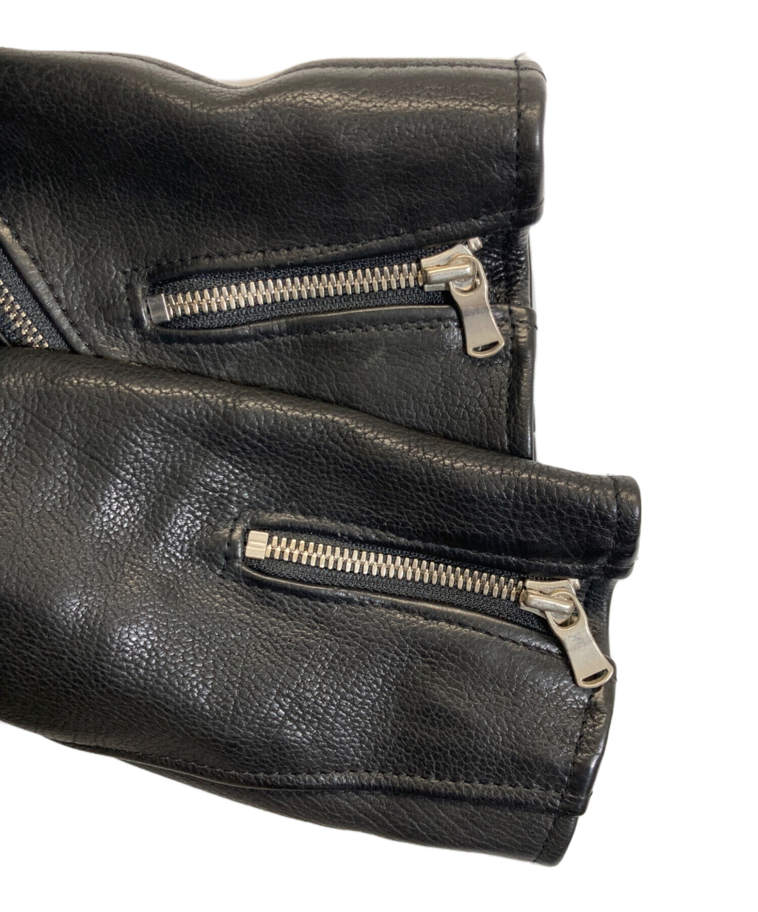 中古・古着通販】THE VIRIDI-ANNE (ヴィリジアン) ダブルレーンレザー