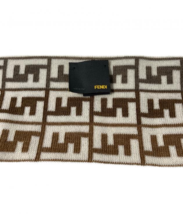 中古・古着通販】FENDI (フェンディ) マフラー ブラウン｜ブランド
