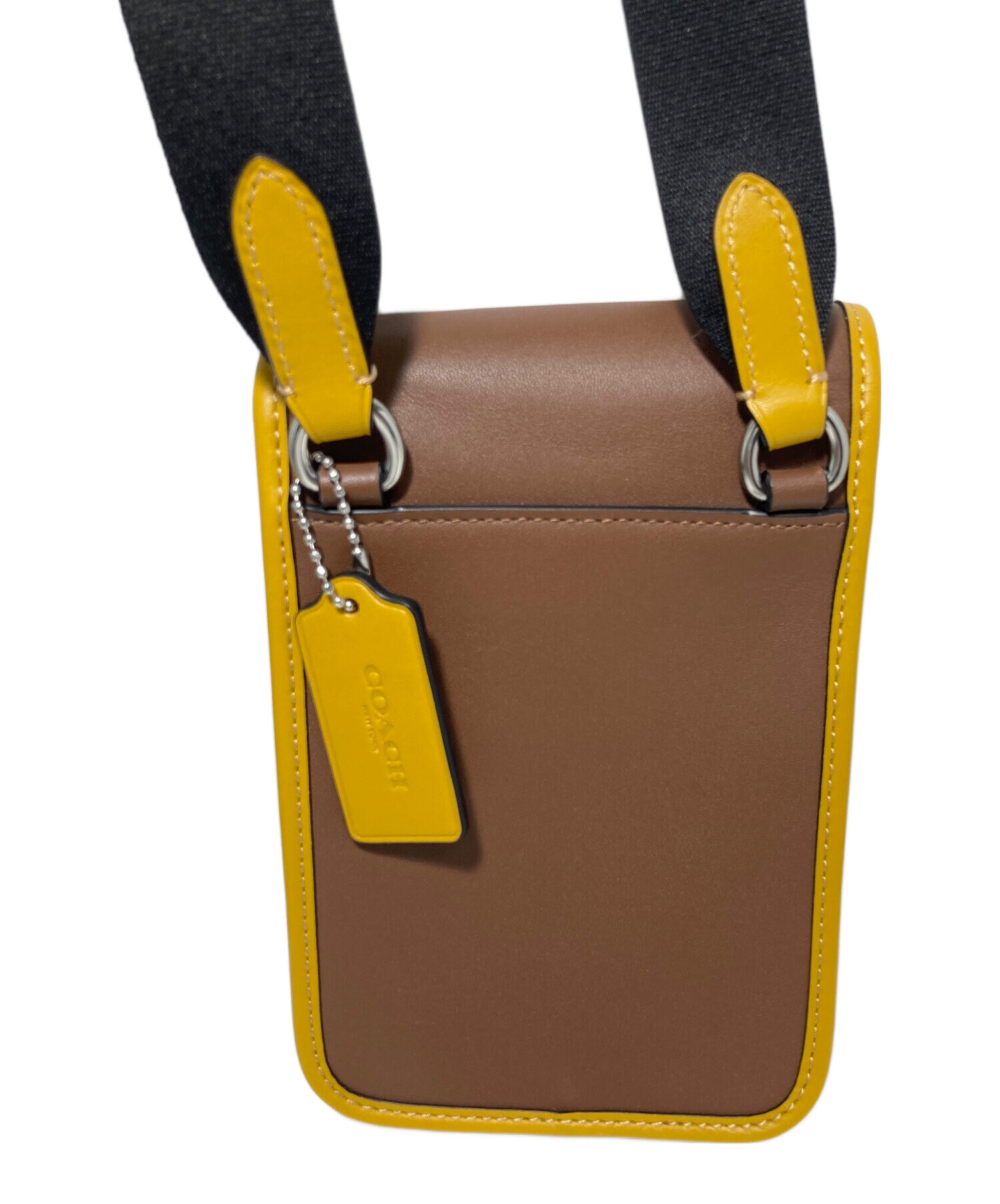 【ジャンク】COACH ショルダーバック 中古・古着通販】COACH (コーチ) サッチェル ショルダーバッグ