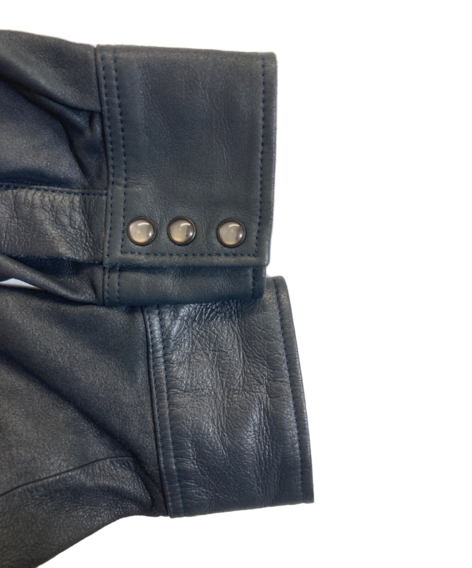 中古・古着通販】G-STAR RAW (ジースターロゥ) レザーシャツジャケット