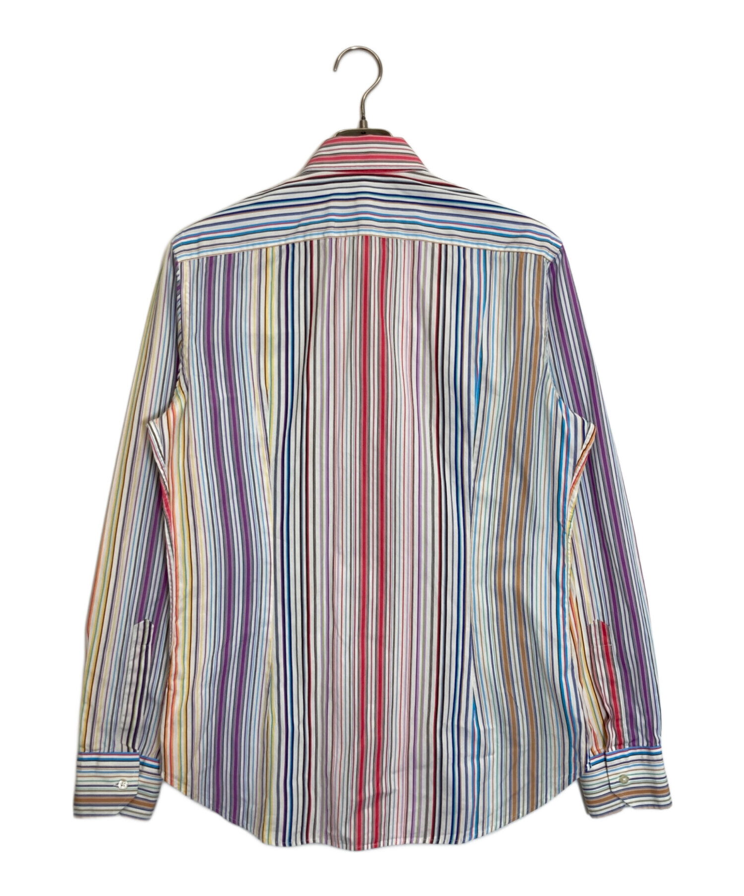 中古・古着通販】ETRO (エトロ) マルチカラーシャツ レッド サイズ:40