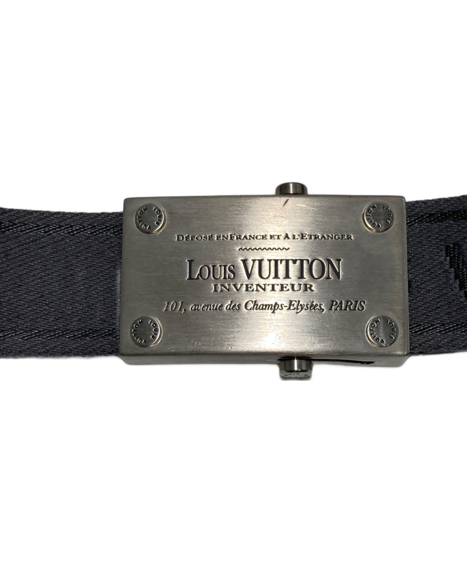 中古・古着通販】LOUIS VUITTON (ルイ ヴィトン) ベルト グレー