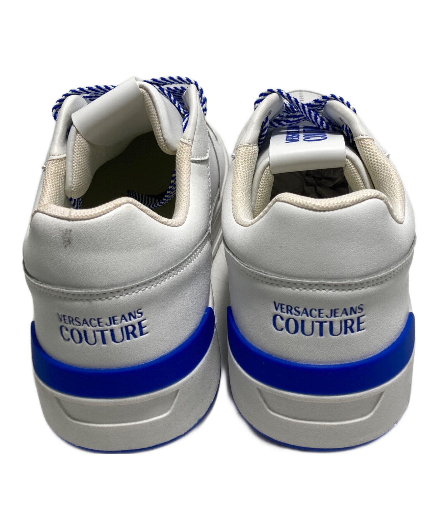 中古・古着通販】VERSACE (ヴェルサーチェ) ロゴスニーカー ブルー