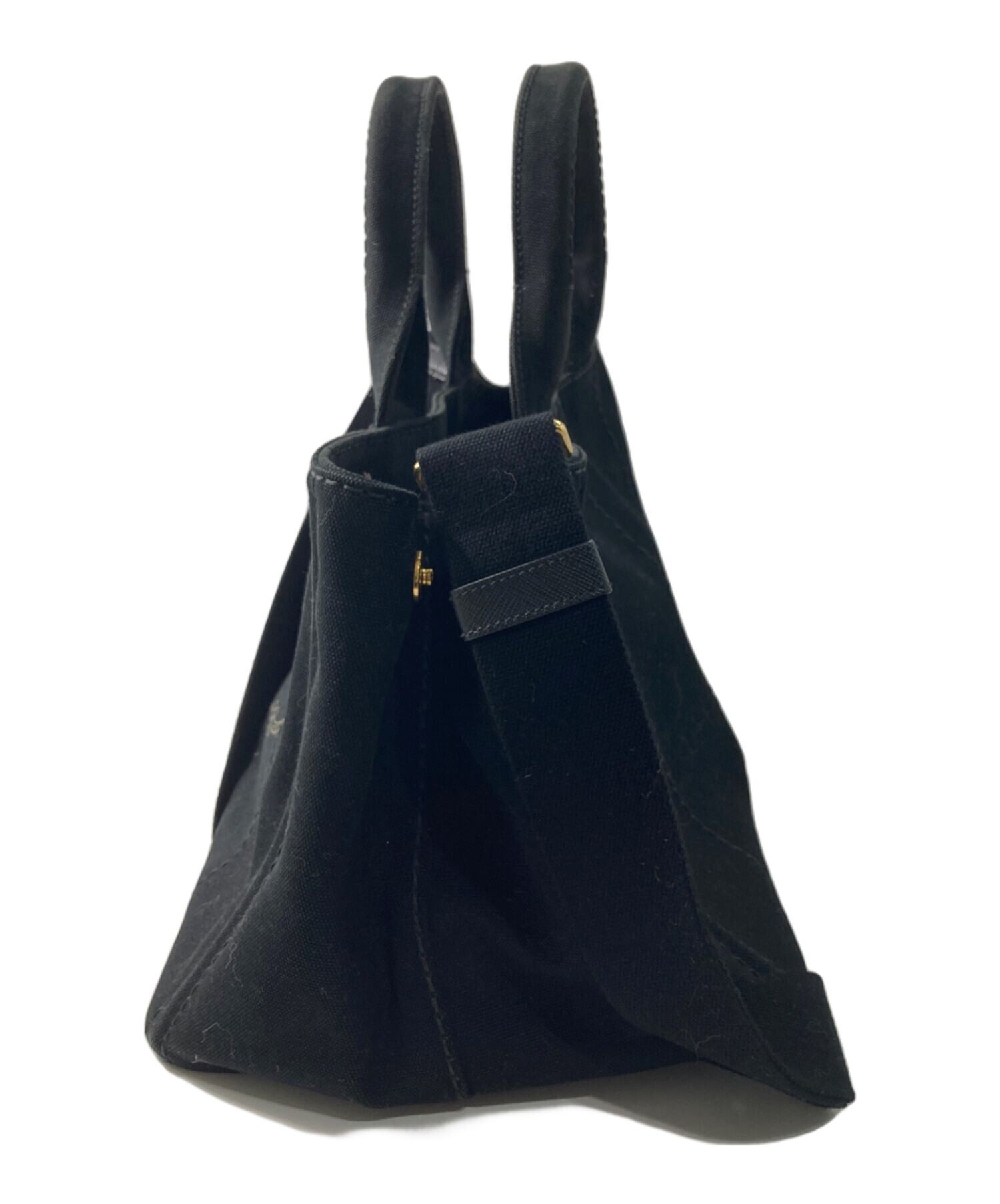 中古・古着通販】PRADA (プラダ) CANAPA 2WAYバッグ ブラック