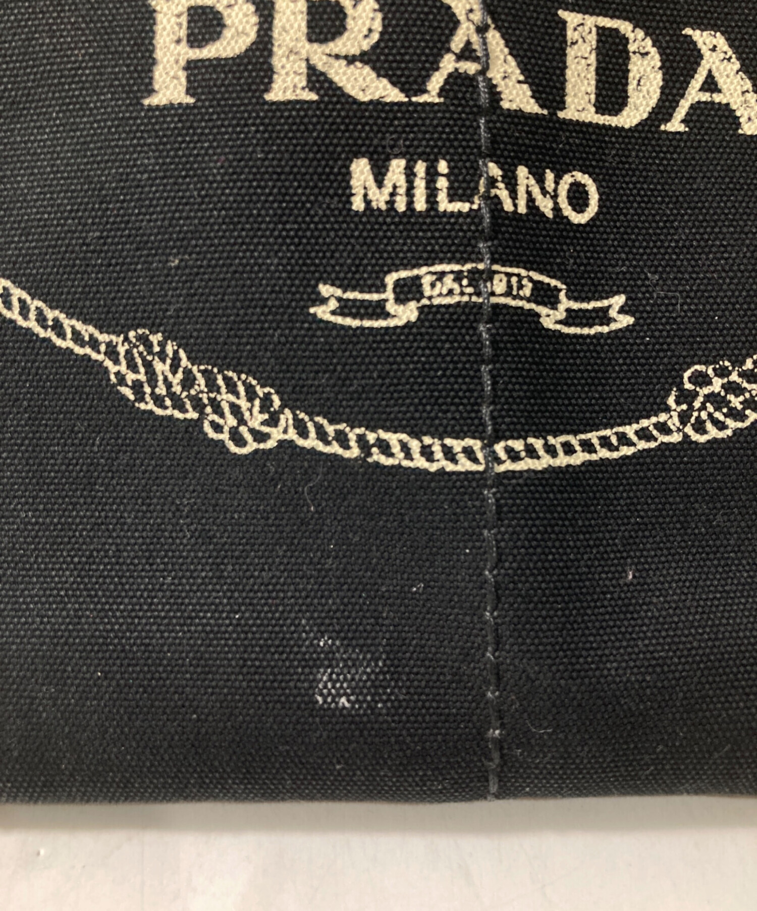 中古・古着通販】PRADA (プラダ) CANAPA 2WAYバッグ ブラック