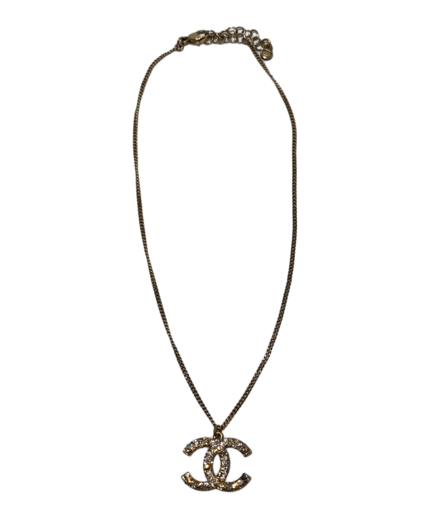 中古・古着通販】CHANEL (シャネル) ラインストーンココマーク