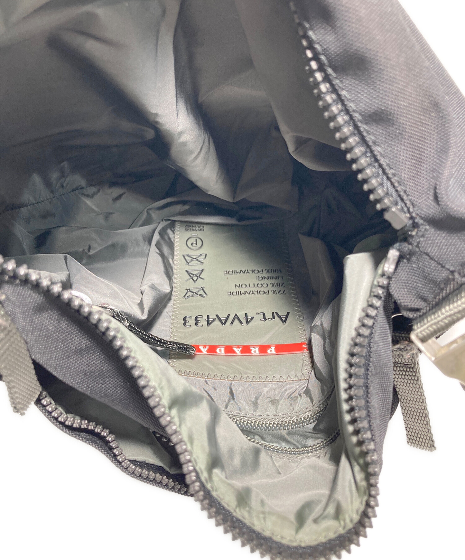 中古・古着通販】PRADA (プラダ) ショルダーバッグ ブラック｜ブランド