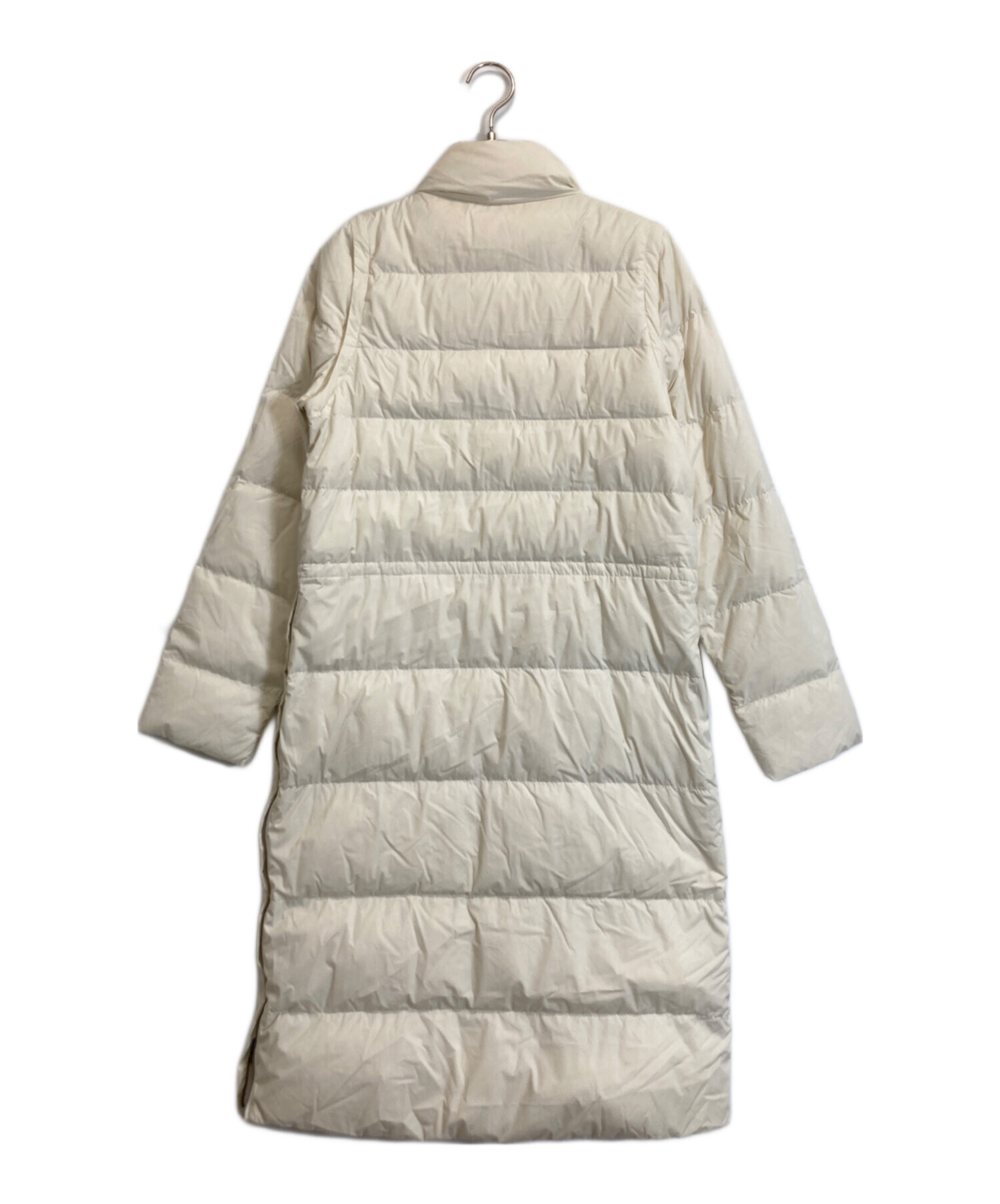 中古・古着通販】theory (セオリー) ロングダウンコート アイボリー