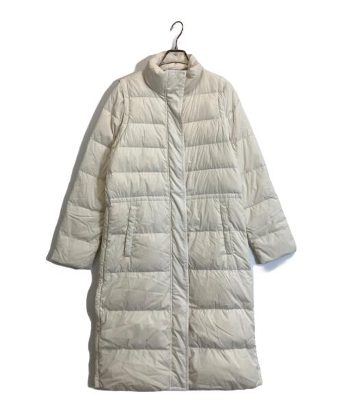 中古・古着通販】theory (セオリー) ロングダウンコート アイボリー
