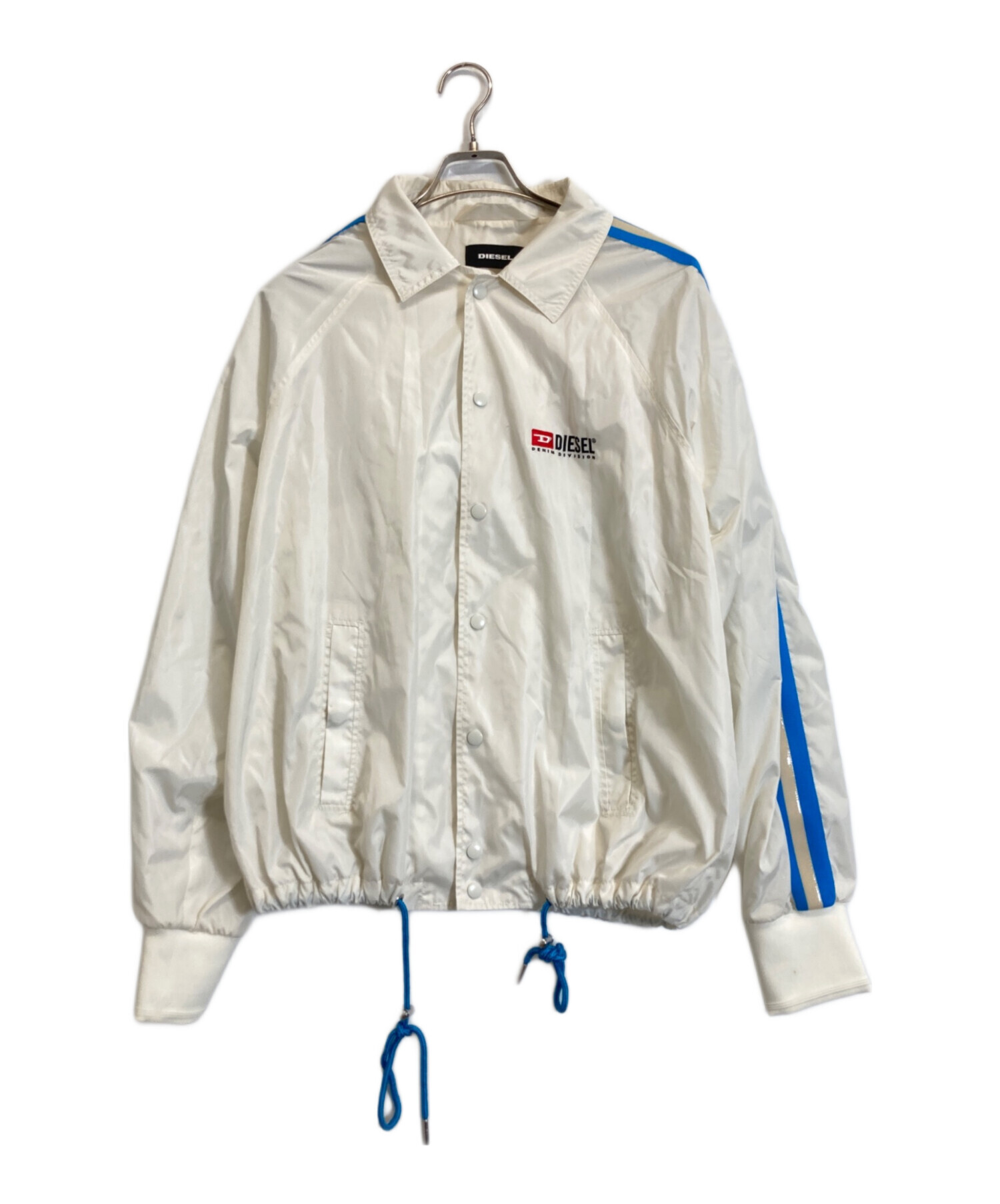 中古・古着通販】DIESEL (ディーゼル) ジャケット ホワイト サイズ:L