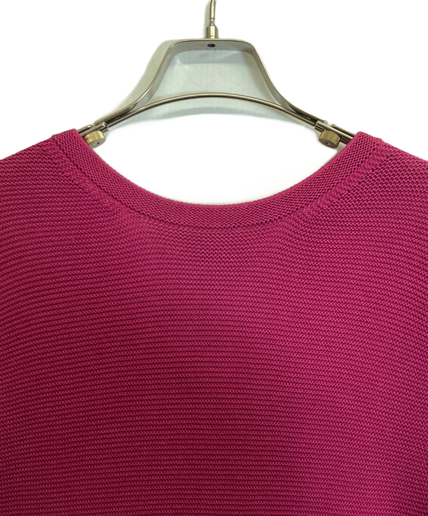 中古・古着通販】HERMES (エルメス) コットンシルクノースリーブニット