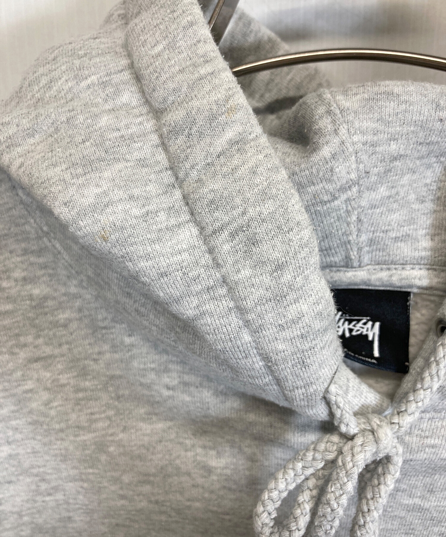中古・古着通販】stussy (ステューシー) シャドーマンパーカー グレー