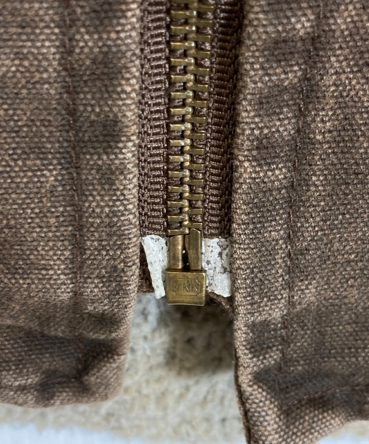 中古・古着通販】CarHartt (カーハート) ボアベスト ベージュ サイズ