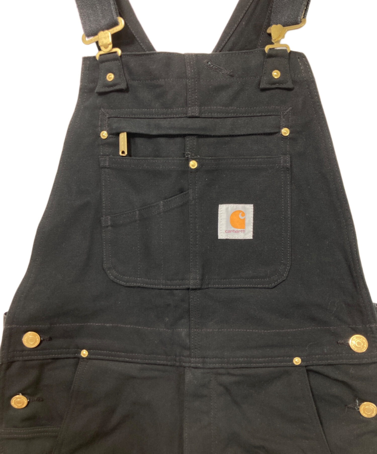 中古・古着通販】CarHartt (カーハート) オーバーオール ブラック