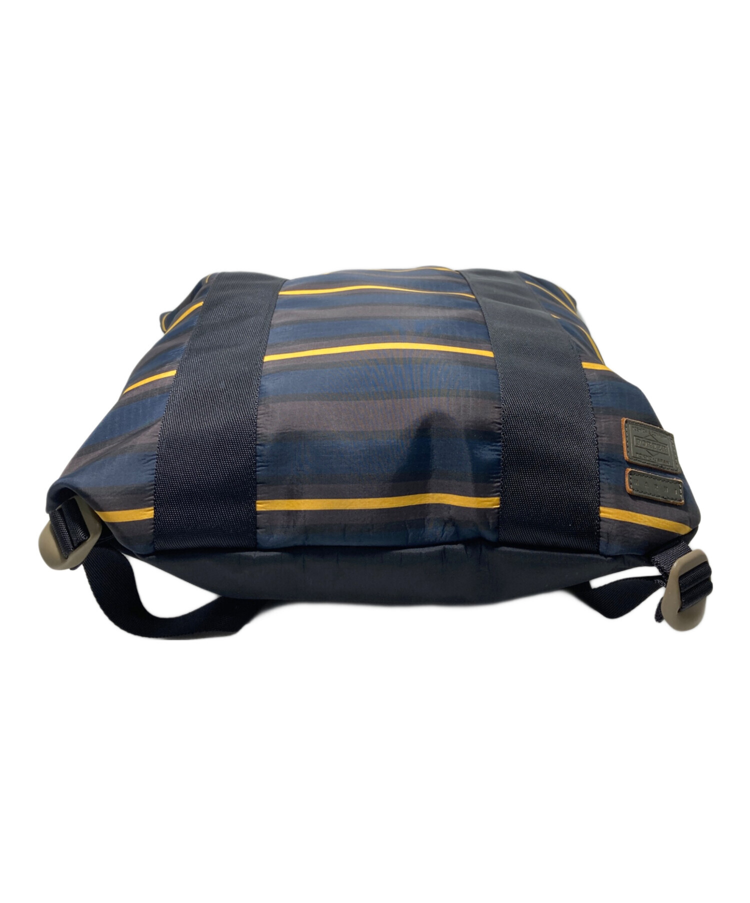 PORTER MARNI ネイビー バッグ 中古・古着通販】PORTER (ポーター) MARNI (マルニ) 2WAYバッグ