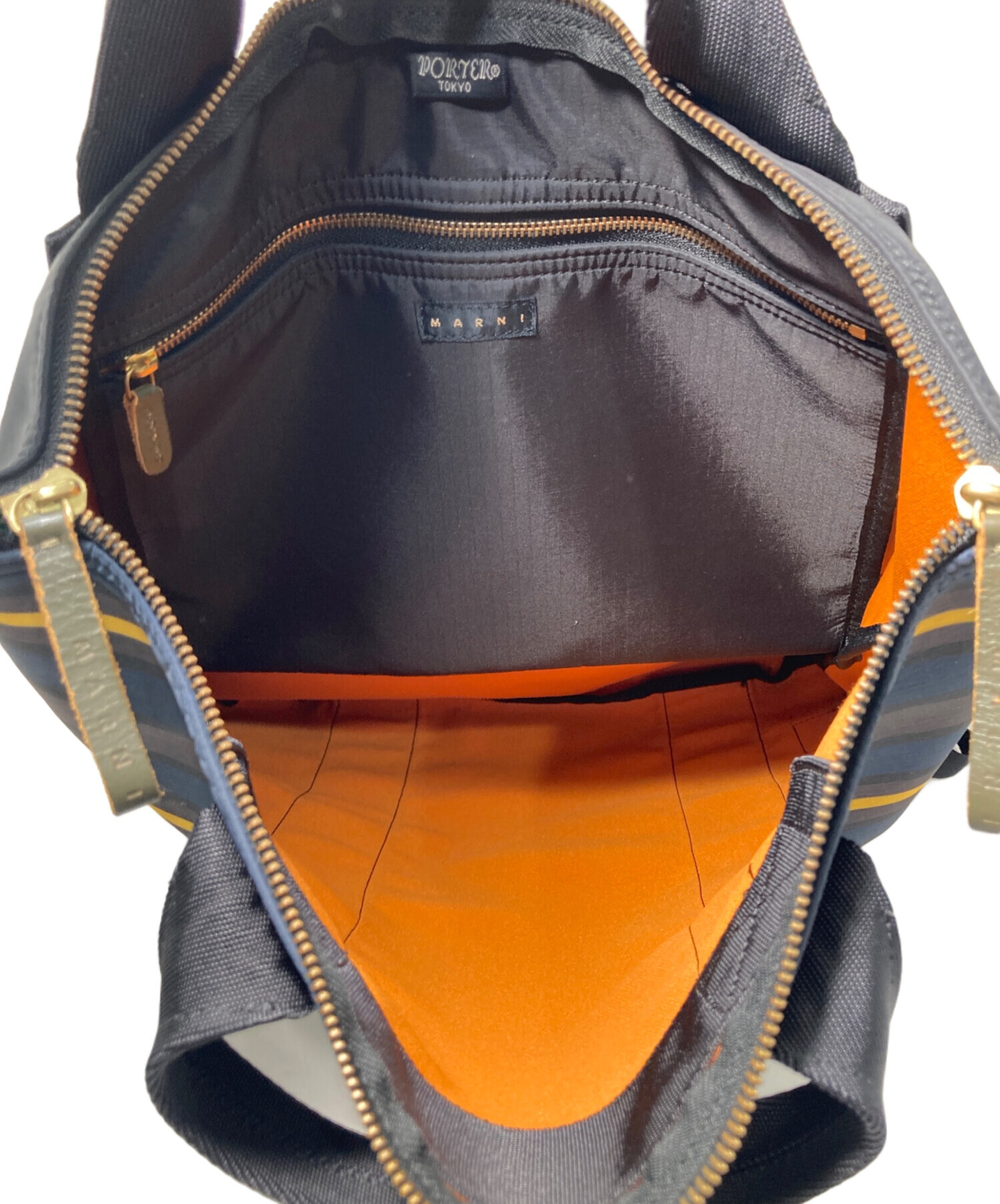 中古・古着通販】PORTER (ポーター) MARNI (マルニ) 2WAYバッグ