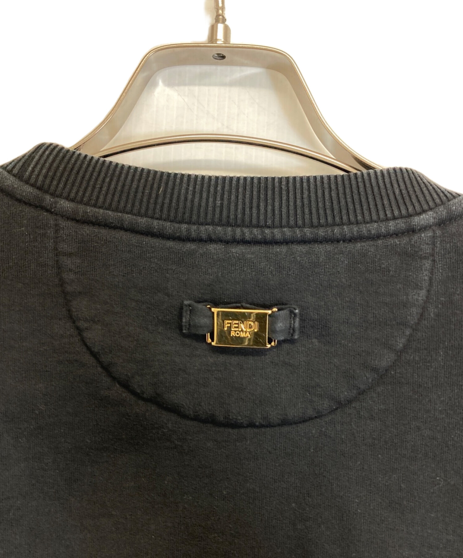 中古・古着通販】FENDI (フェンディ) スウェット ブラック サイズ:S 