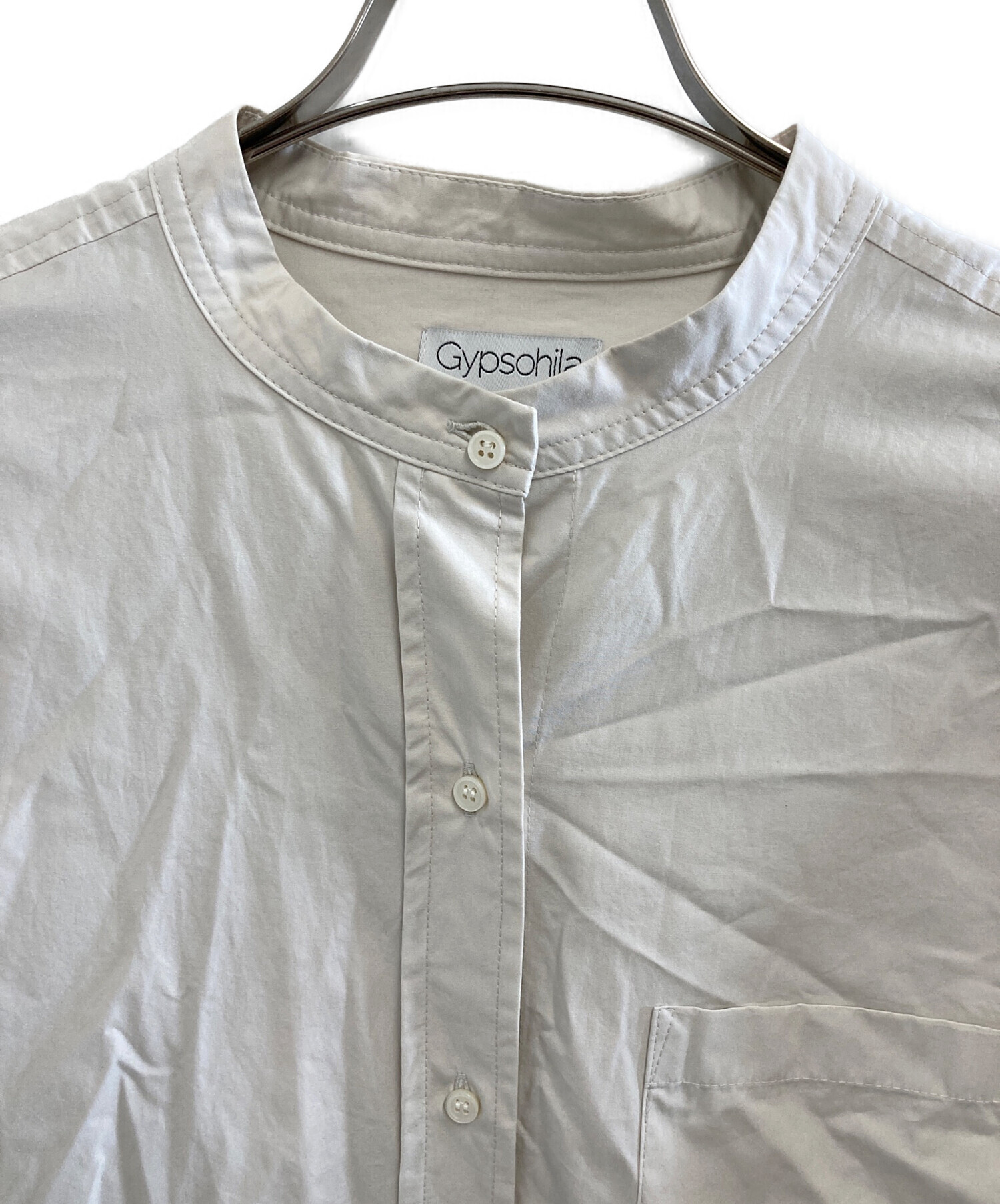 中古・古着通販】Gypsohila (ジプソフィア) シャツワンピース ベージュ 